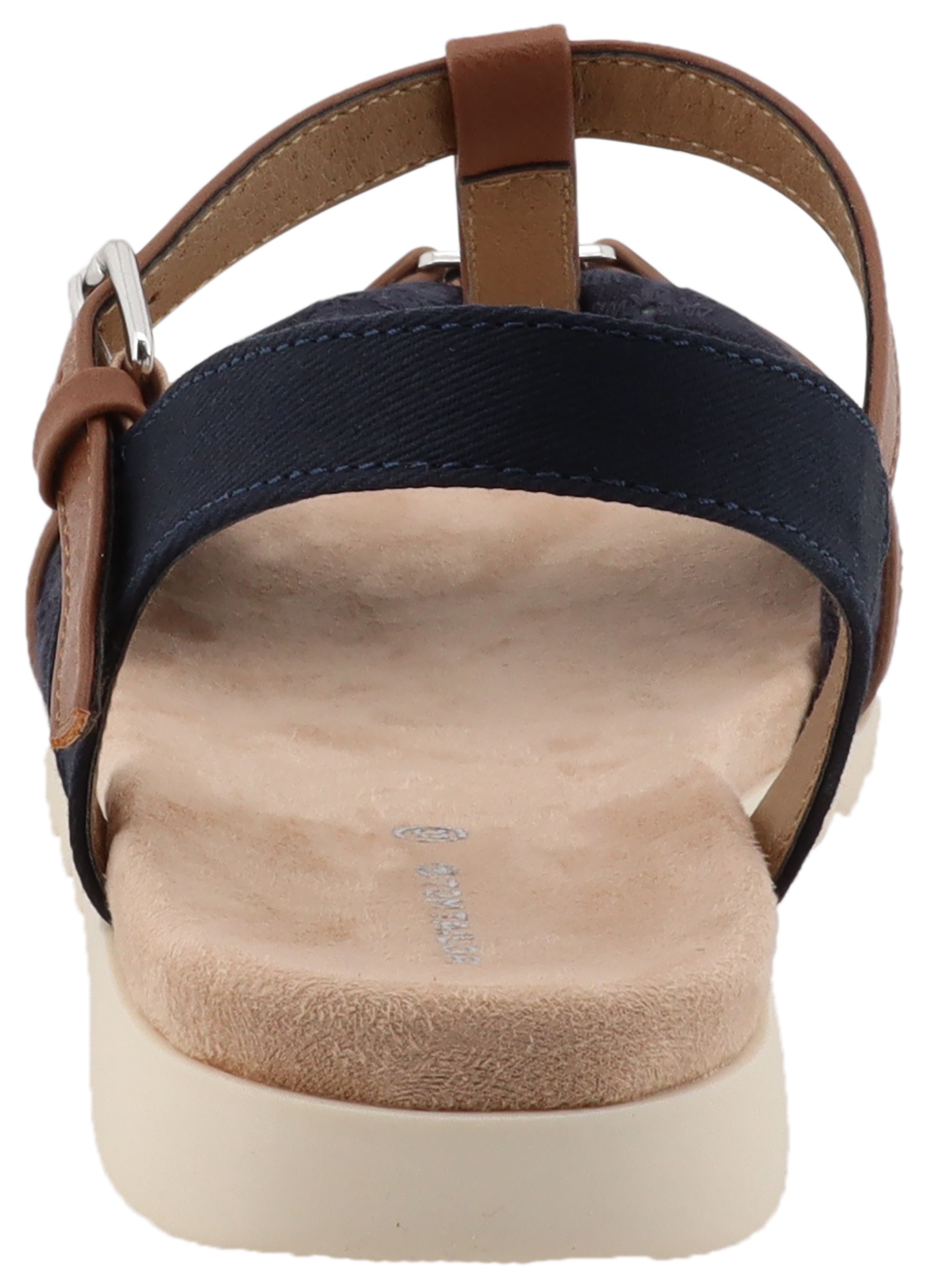 TOM TAILOR Riemchensandale, Sommerschuh, Riemchensandale, Sandalette mit T-Riemen