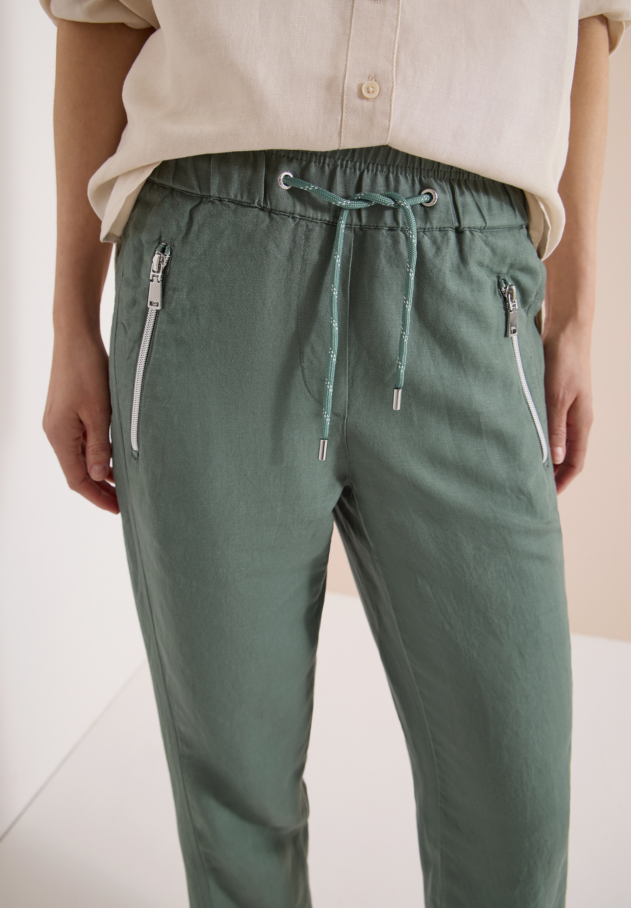 Cecil Stoffhose »Style Chelsea«  Sommerhose aus Leinenmix
