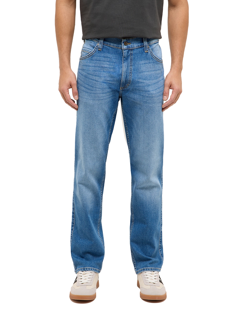 MUSTANG 5-Pocket-Jeans »Tramper Straight« mit mittelhohem Bund