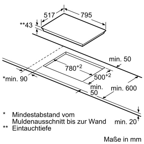 SIEMENS Elektro-Herd-Set »PQ523KB00«, HE578BBS0, Pyrolyse-Selbstreinigung, (Set)