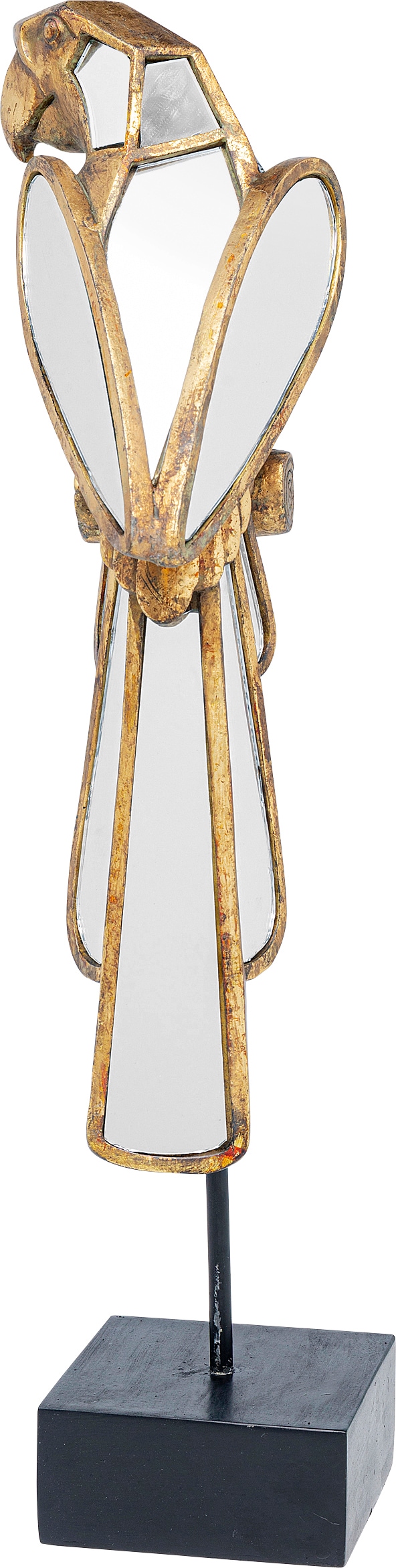 Kare Design Dekoobjekt »Mirrored Parrot 53cm«