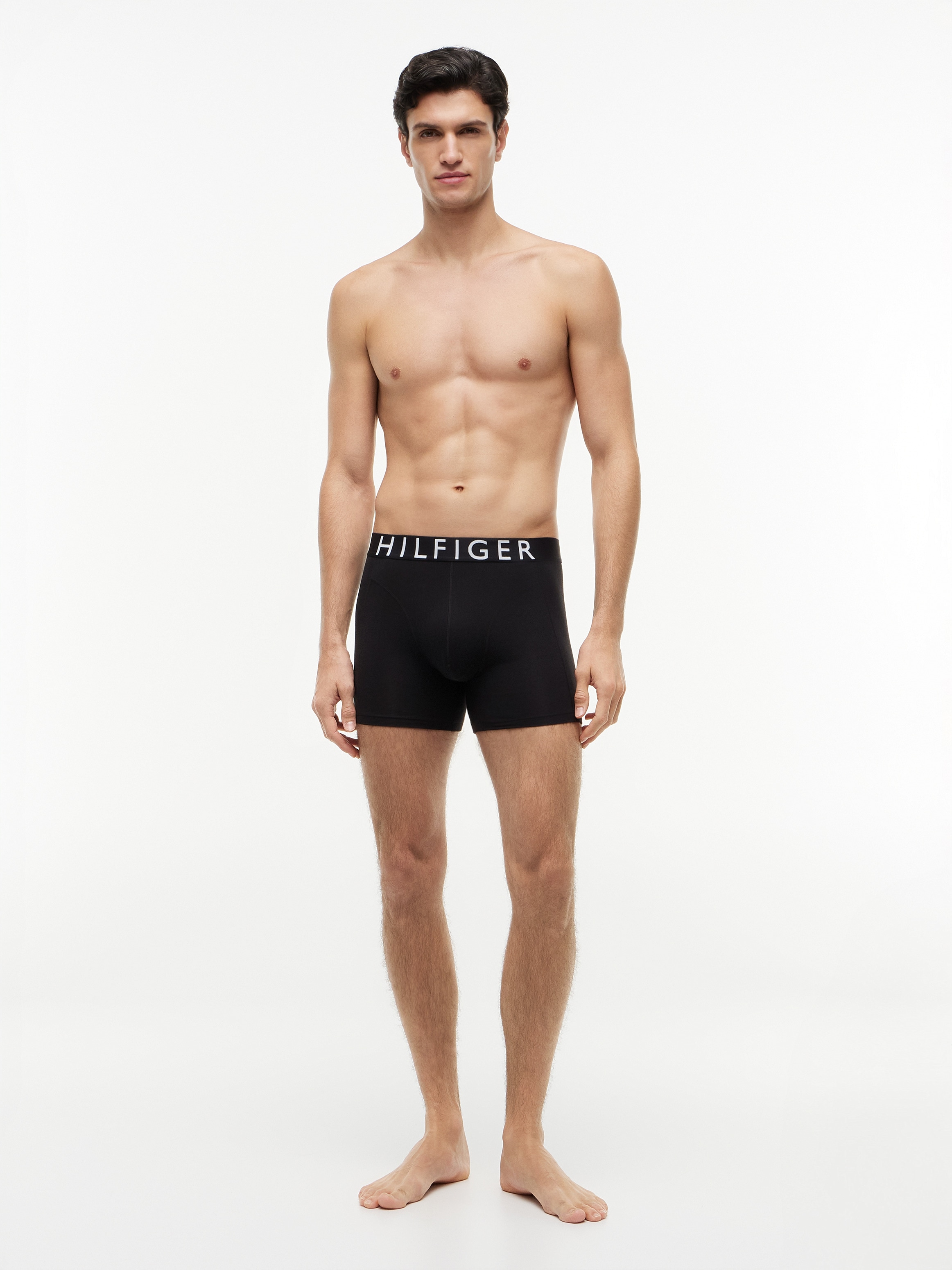 Tommy Hilfiger Underwear Trunk 3 Stk. etwas längere Form, elastischer Bund