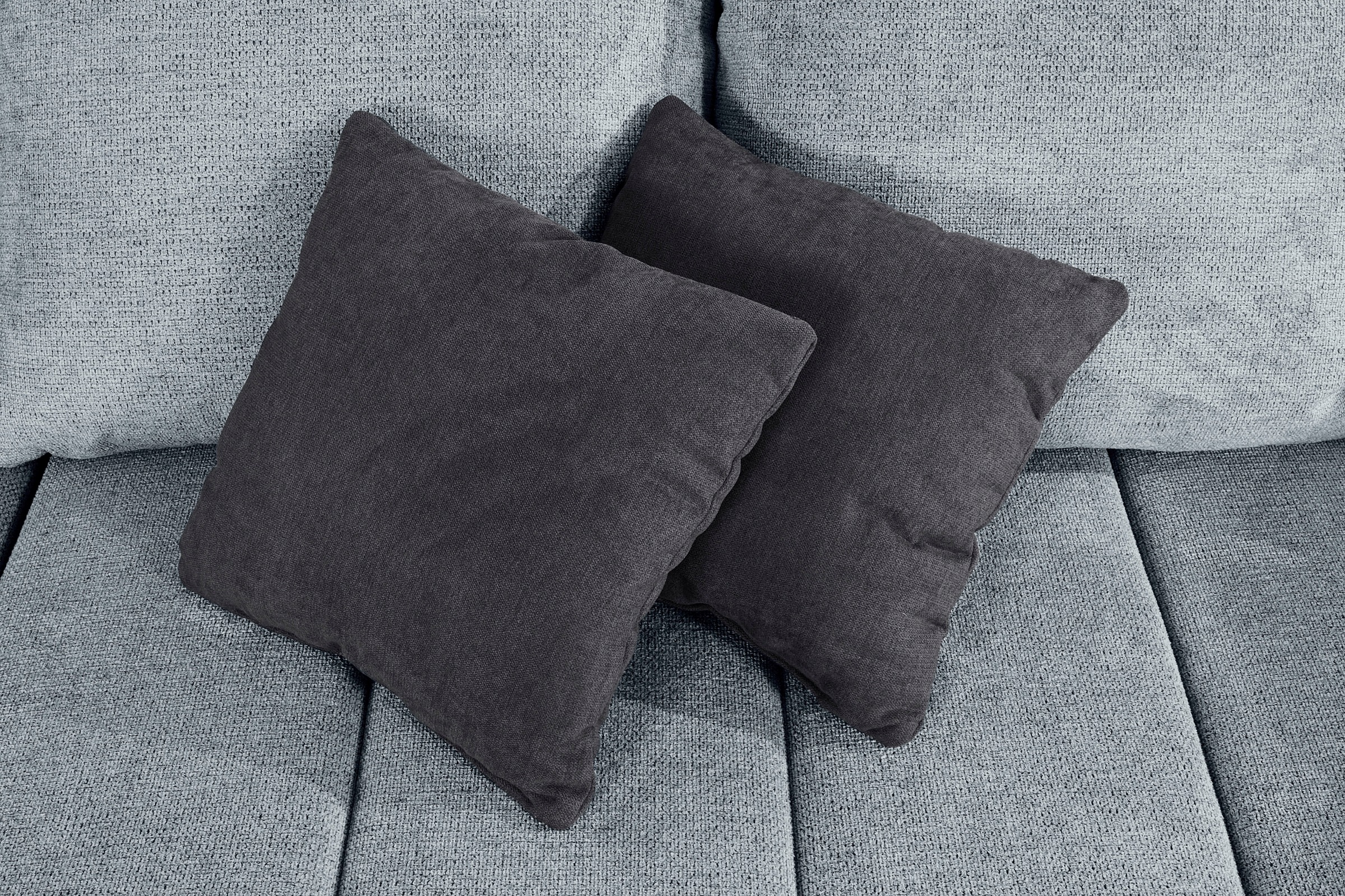 Home affaire Ecksofa »Imola, elegant und modern, aktuelle Steppung im Sitz, bequem, L-Form« frei im Raum stellbar, wahlweise mit Bettfunktion und Bettkasten