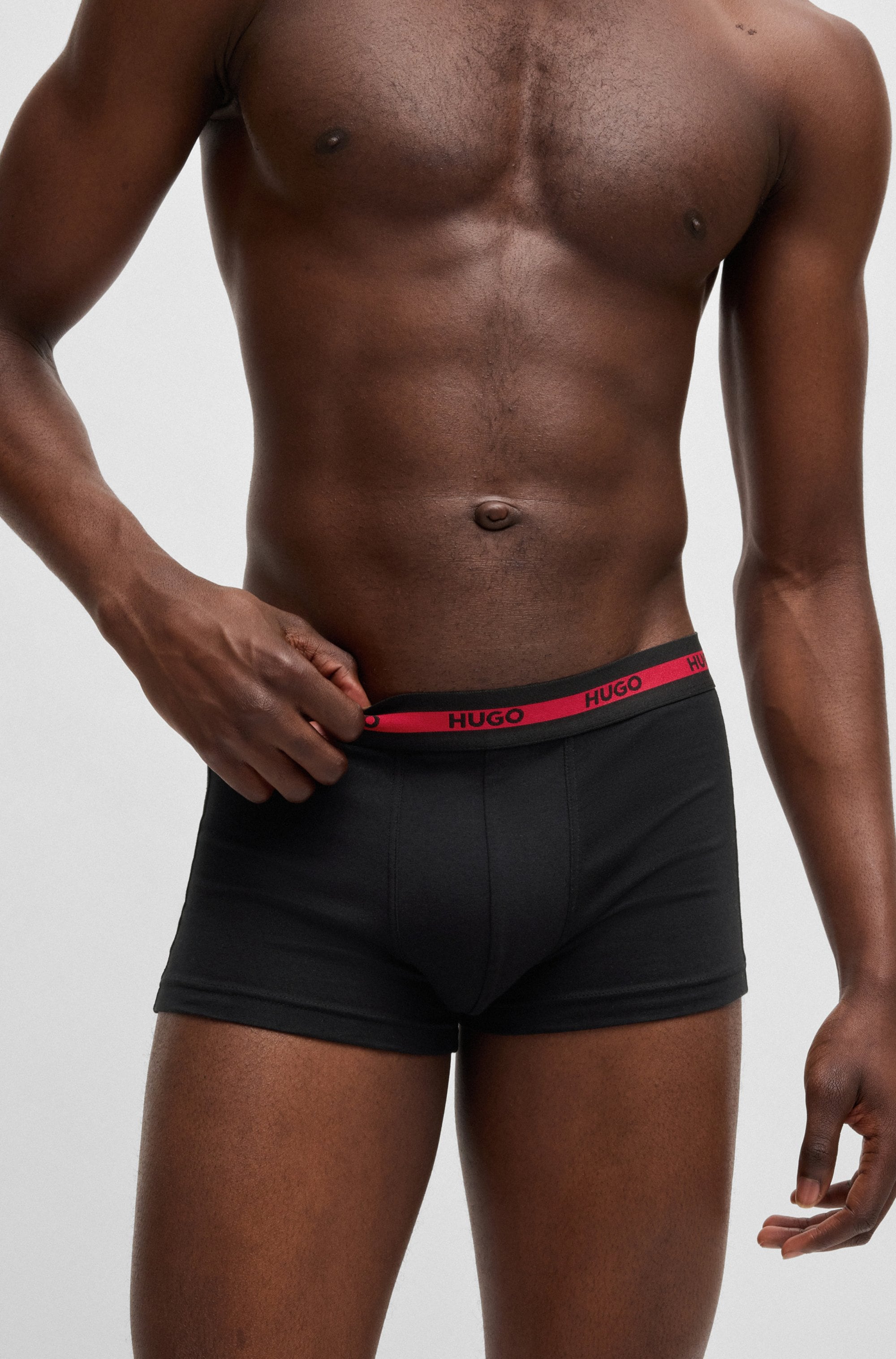 HUGO Underwear Trunk »TRIPLET PLANET«, (3 St.)
