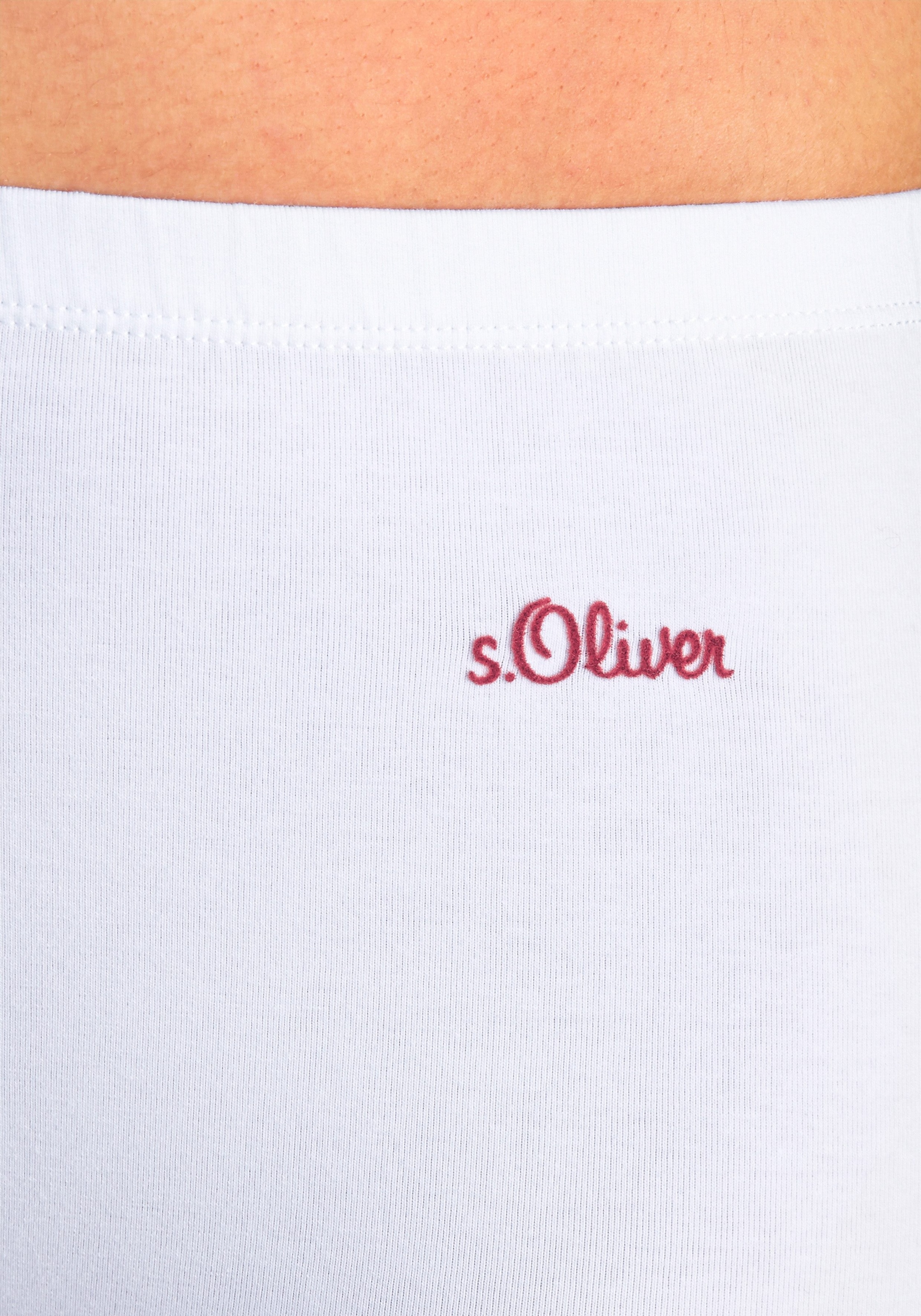 s.Oliver Panty, (Packung, 3 St.), aus elastischer Baumwoll-Qualität