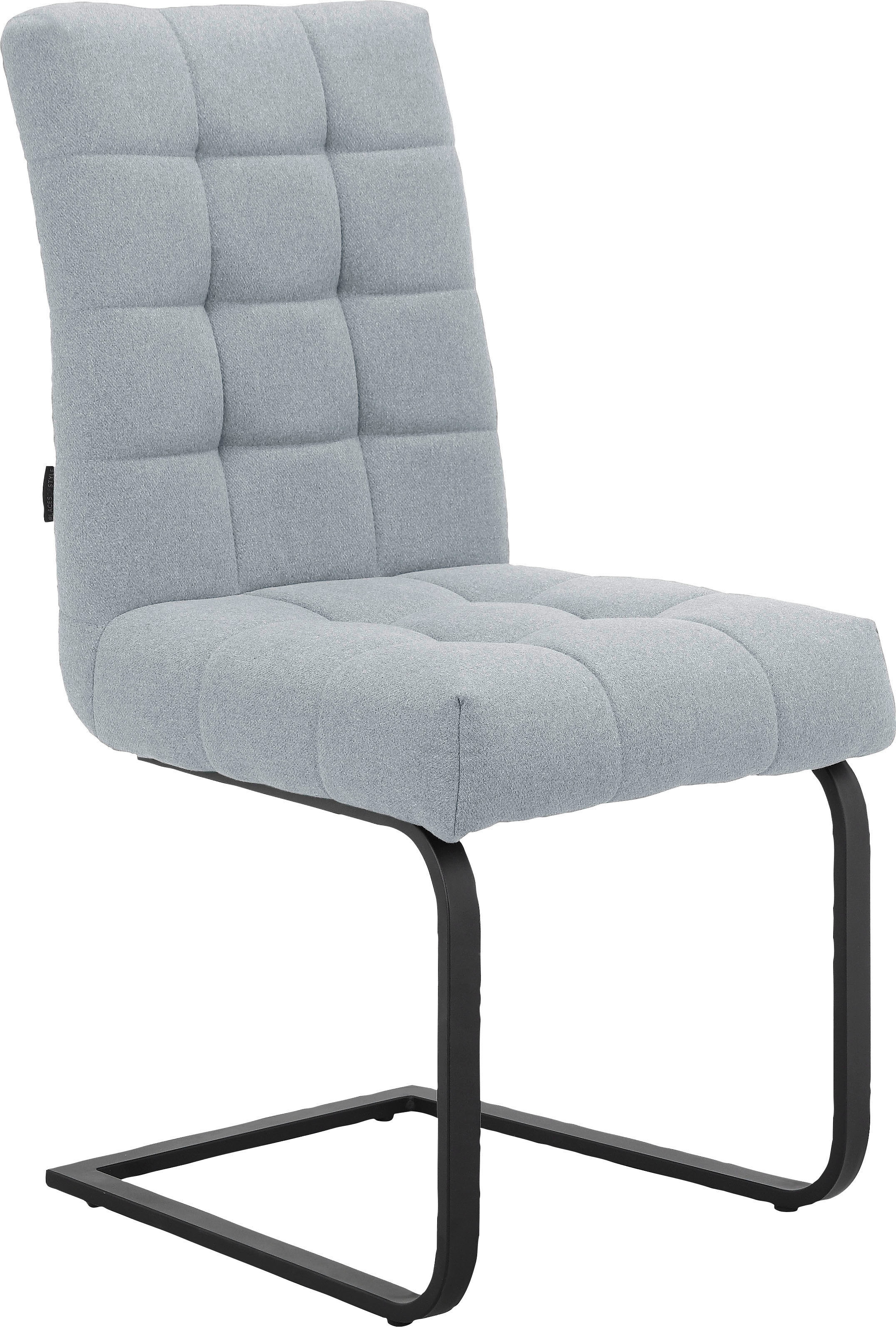 OTTO home Esszimmerstuhl "Nanaimo" () 2 Stk.Stoff recyceltes Polyester, Sitz und Rücken gepolstert, Sitzhöhe 49 cm