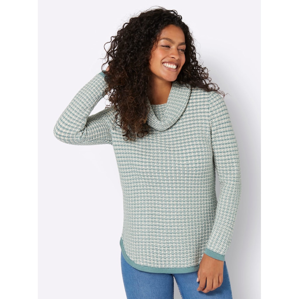 Inspirationen Rollkragenpullover »Rollkragen-Pullover«