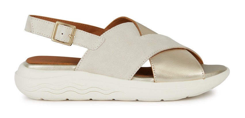 Geox Sandale »D SPHERICA EC5 C«, Sommerschuh, Sandalette, Riemchensandale, mit Schnallenverschluss