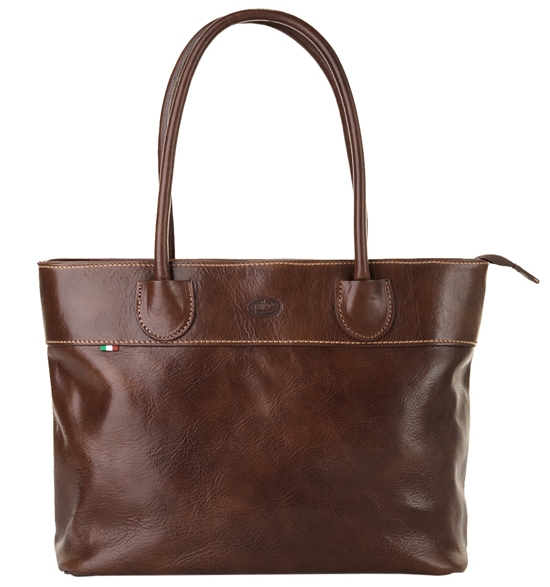 Piké Shopper "PIKÉ Damen echt Leder, Made in Italy" echt Leder, Made in Italy