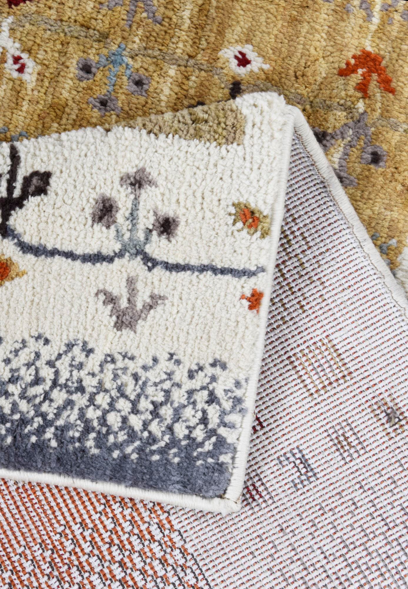 Gino Falcone Teppich »Francecso 24722« rechteckig 14 mm Höhe besonders weich durch Microfaser, ideal im Wohnzimmer & Schlafzimmer