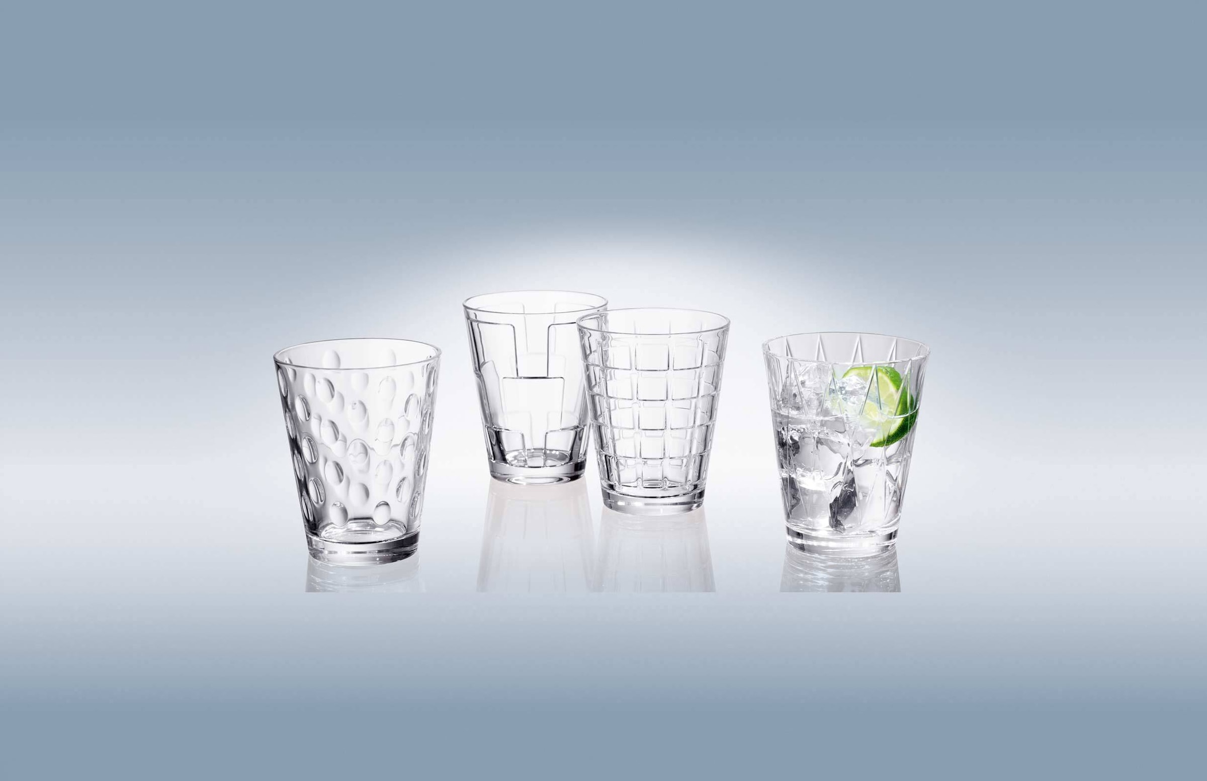 Villeroy & Boch Glas »Wassergläser Dressed Up 310 ml 4er Set transparent«