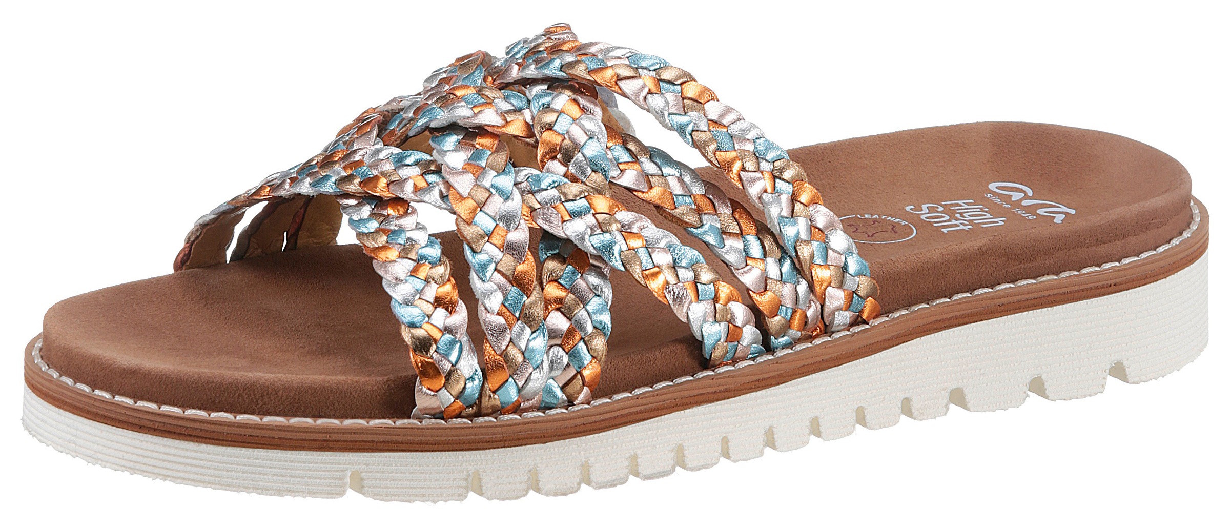Ara Pantolette »KENT«, mit Flechtriemchen kaufen