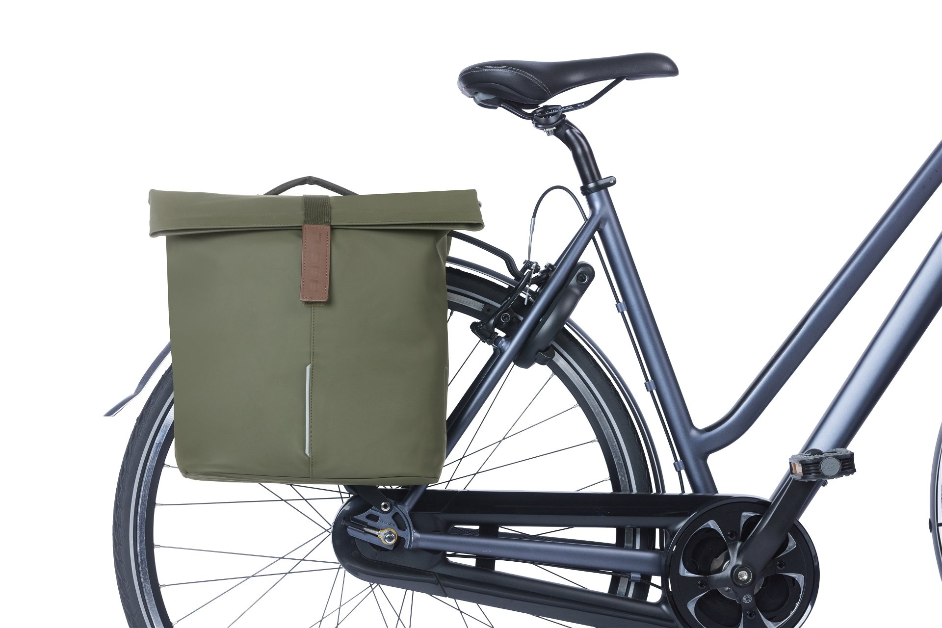 Basil Fahrradtasche »Doppelpacktasche "City" MIK, moosgrün«