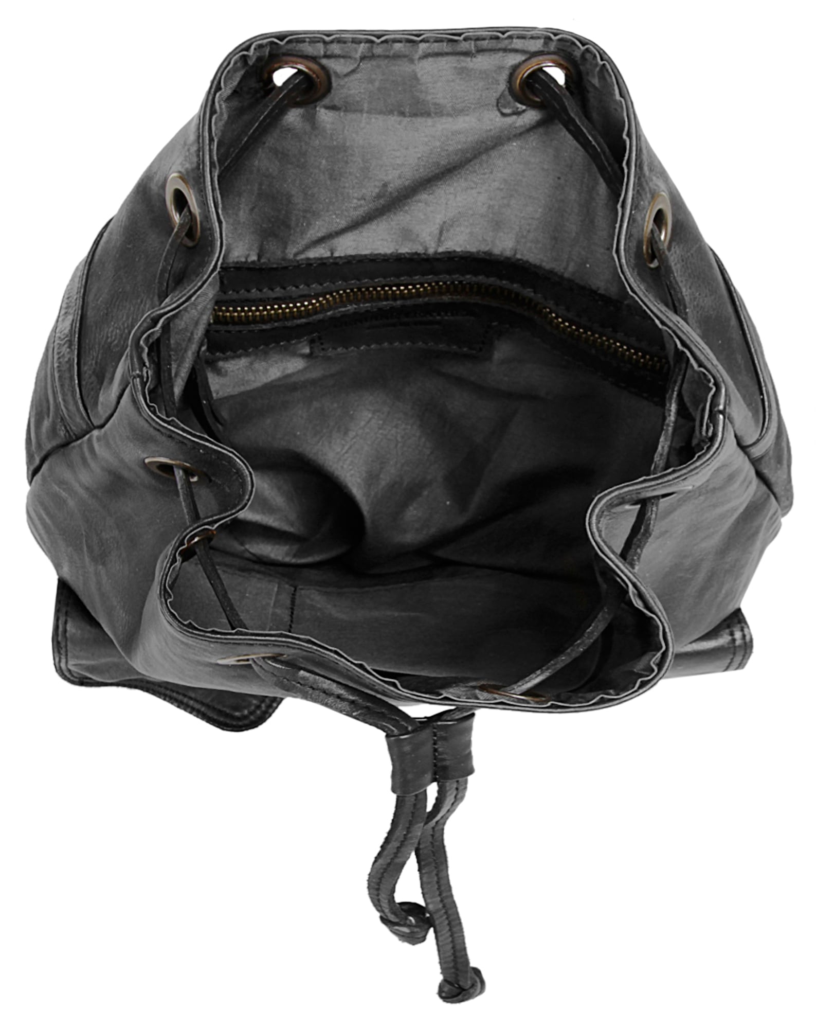 Cluty Cityrucksack, echt Leder, Made in Italy