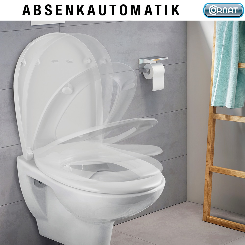 CORNAT WC-Sitz »PREMIUM 6 WC-Sitz Softclose«