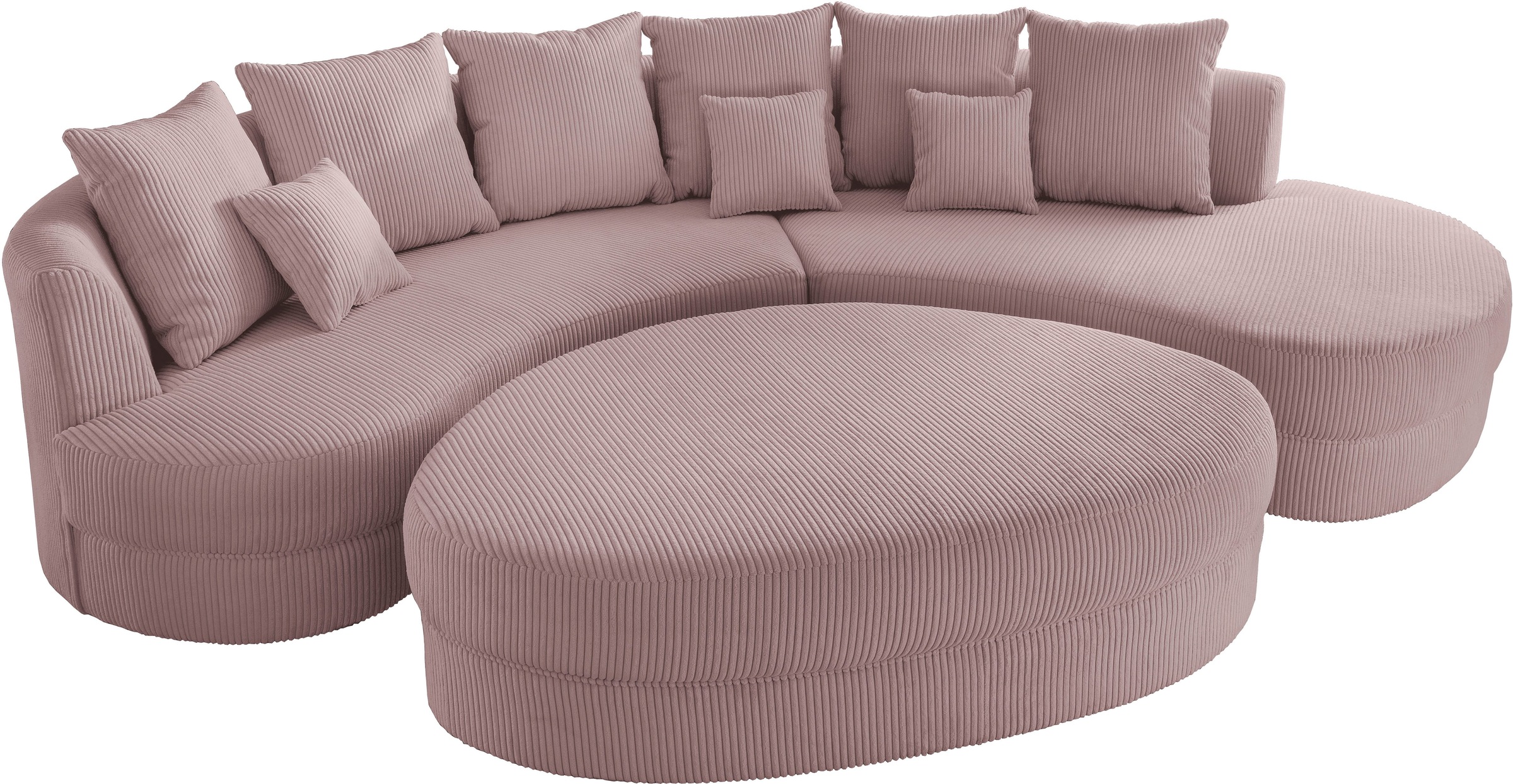 INOSIGN Ecksofa »Limoncello organische Formensprache, L-Form«, ergonomische Form