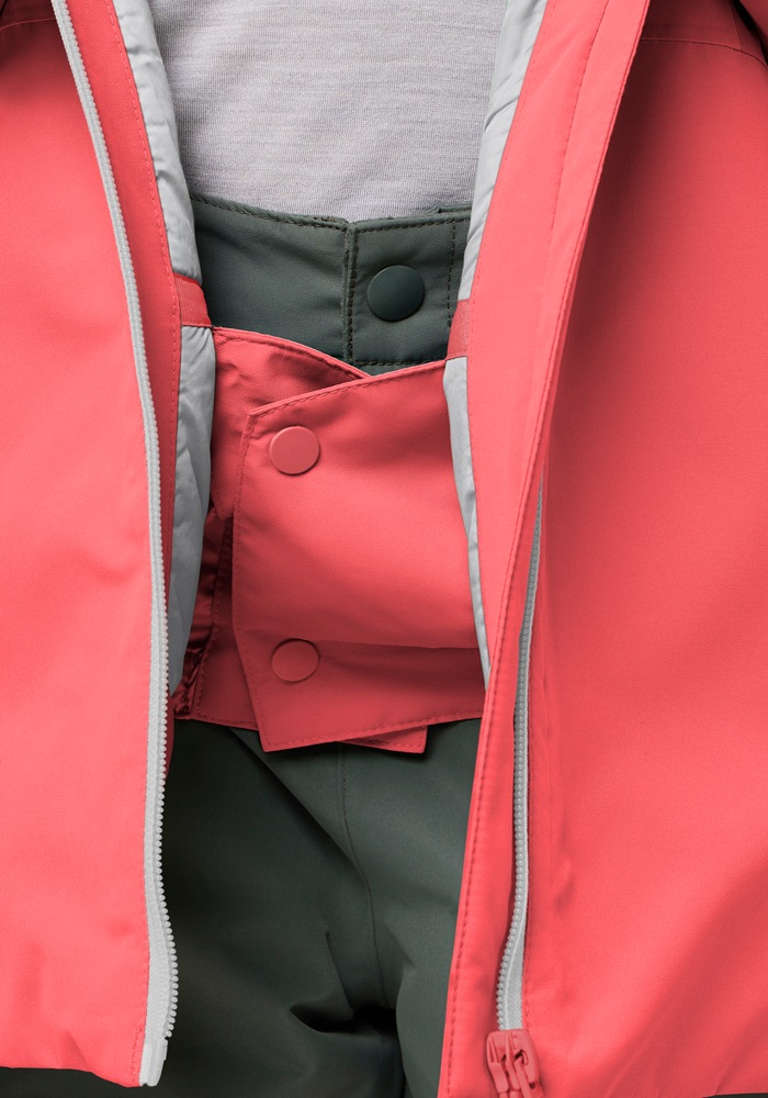 Jack Wolfskin Outdoorjacke »ACTAMIC 2L INS JACKET K« mit Kapuze