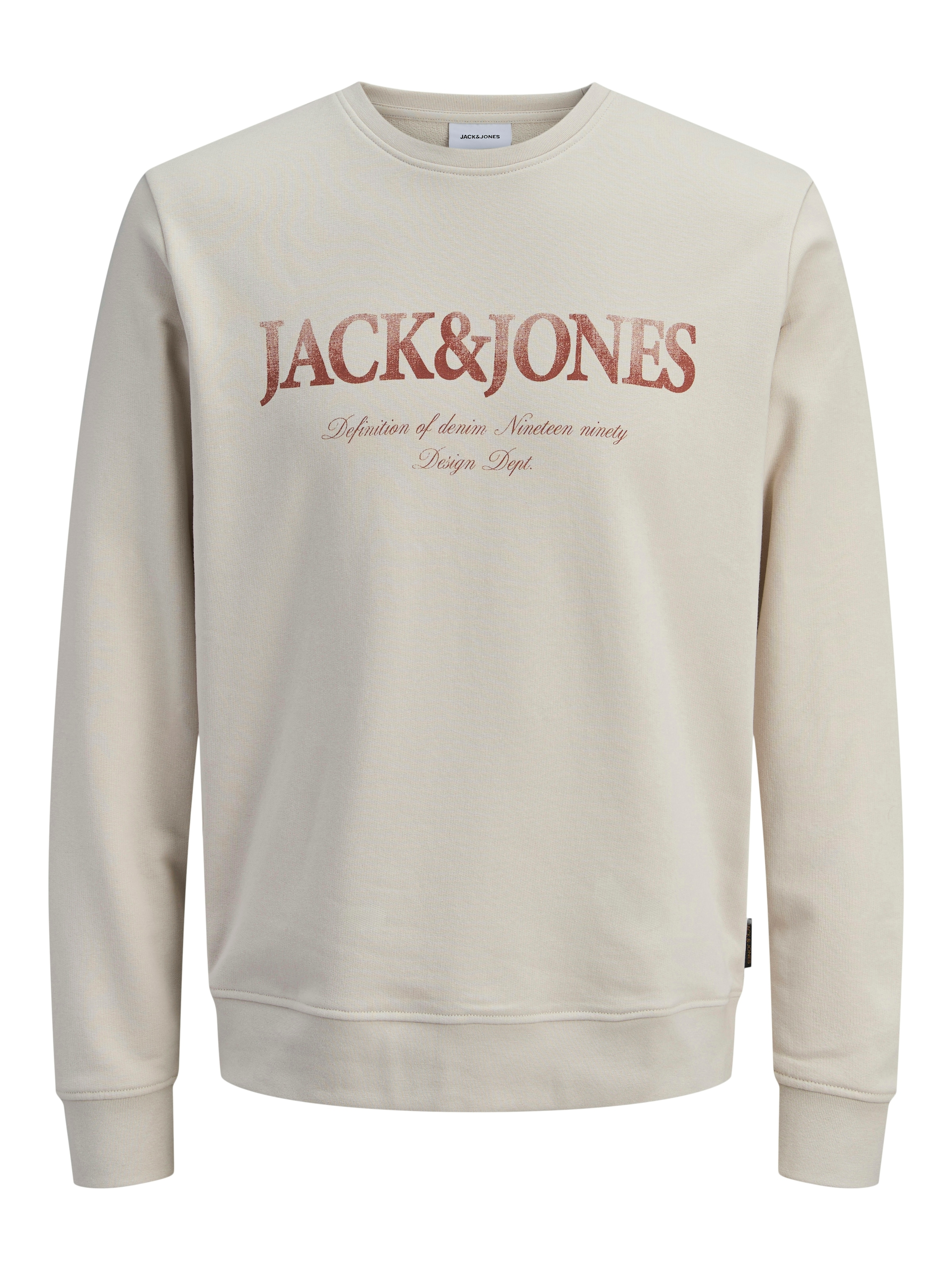 Jack & Jones Sweatshirt »JJDEVIN DAYTONA PRINT SWEAT CREW NECK«
