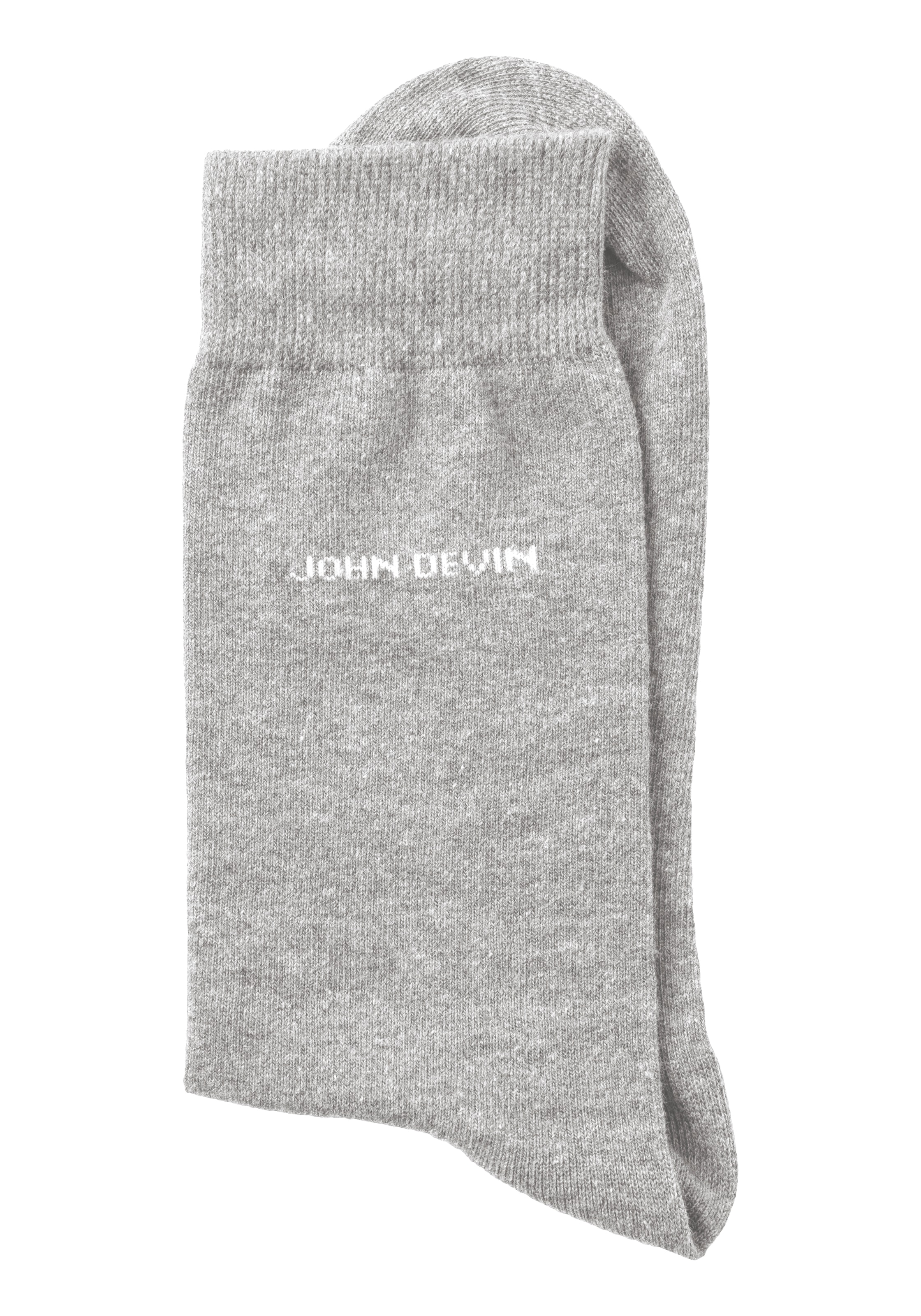 John Devin Basicsocken, (Packung, 7 Paar), für jeden Tag