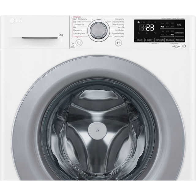 LG Waschmaschine »F4WV3284«, Serie 3, F4WV3284, 8 kg, 1400 U/min mit 3  Jahren XXL Garantie