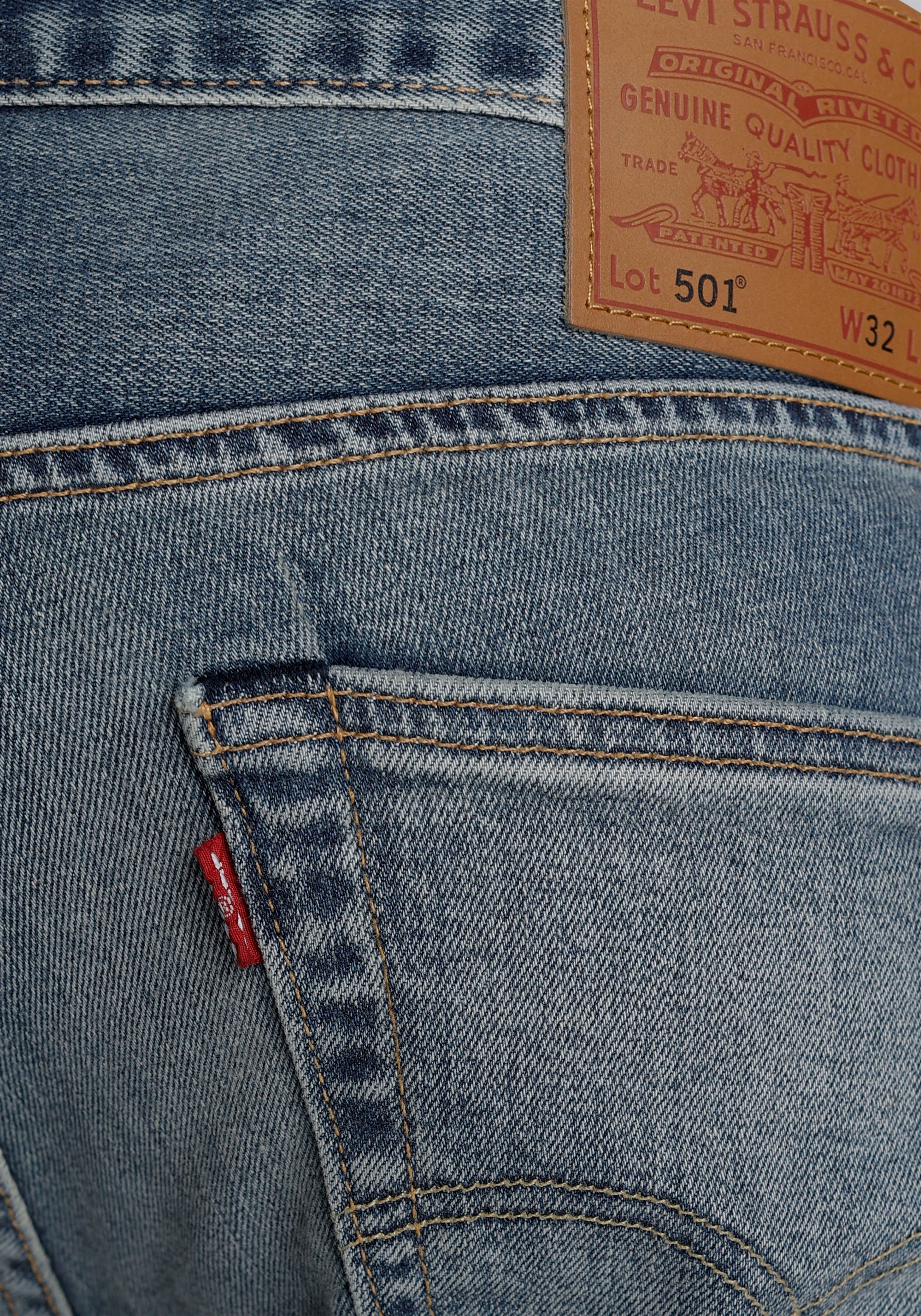 Levi's® Straight-Jeans »501 LEVI'S ORIGINAL«, mit Markenlabel