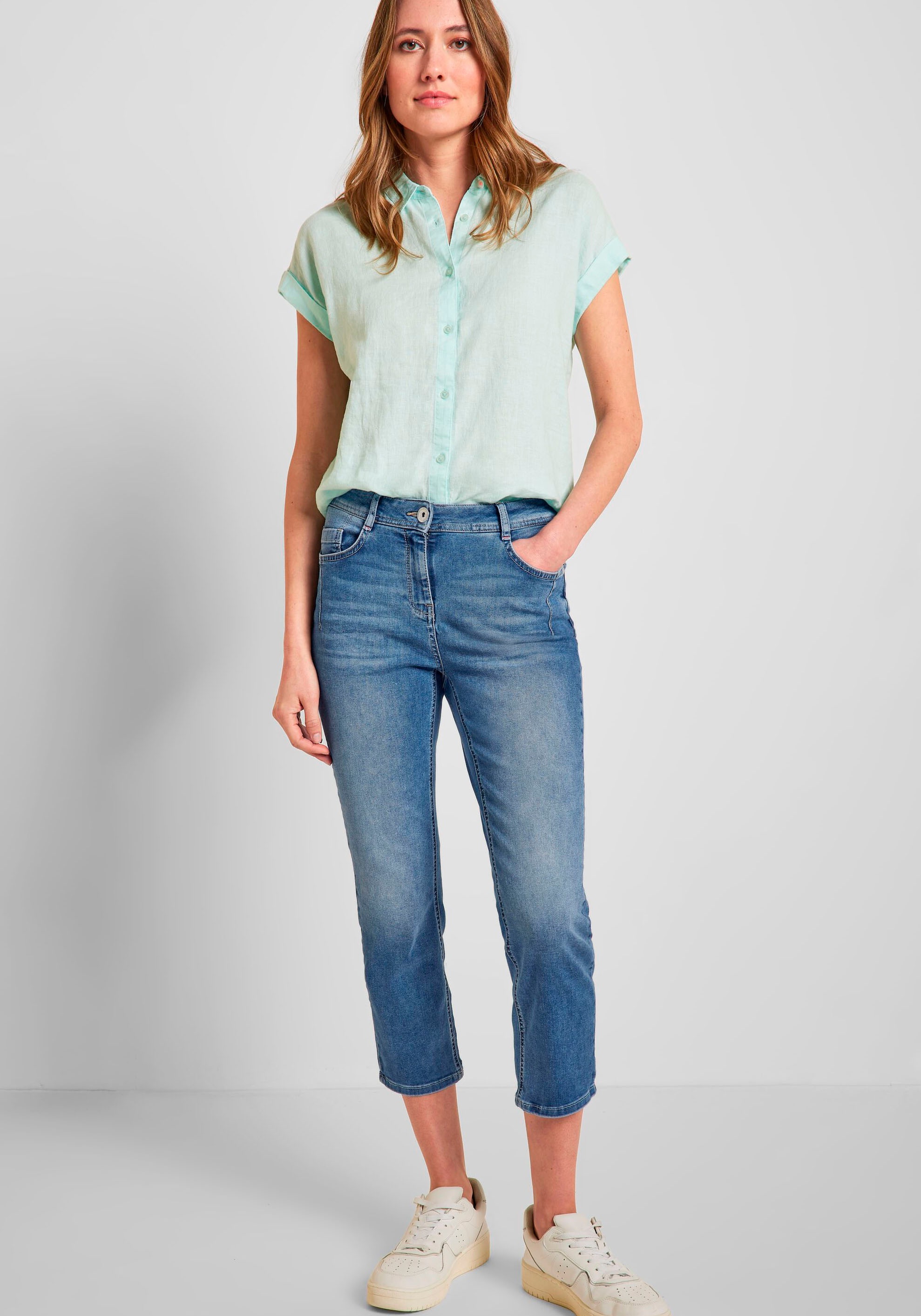 Cecil 7/8-Jeans, im ♕ 5-Pocket-Style bei