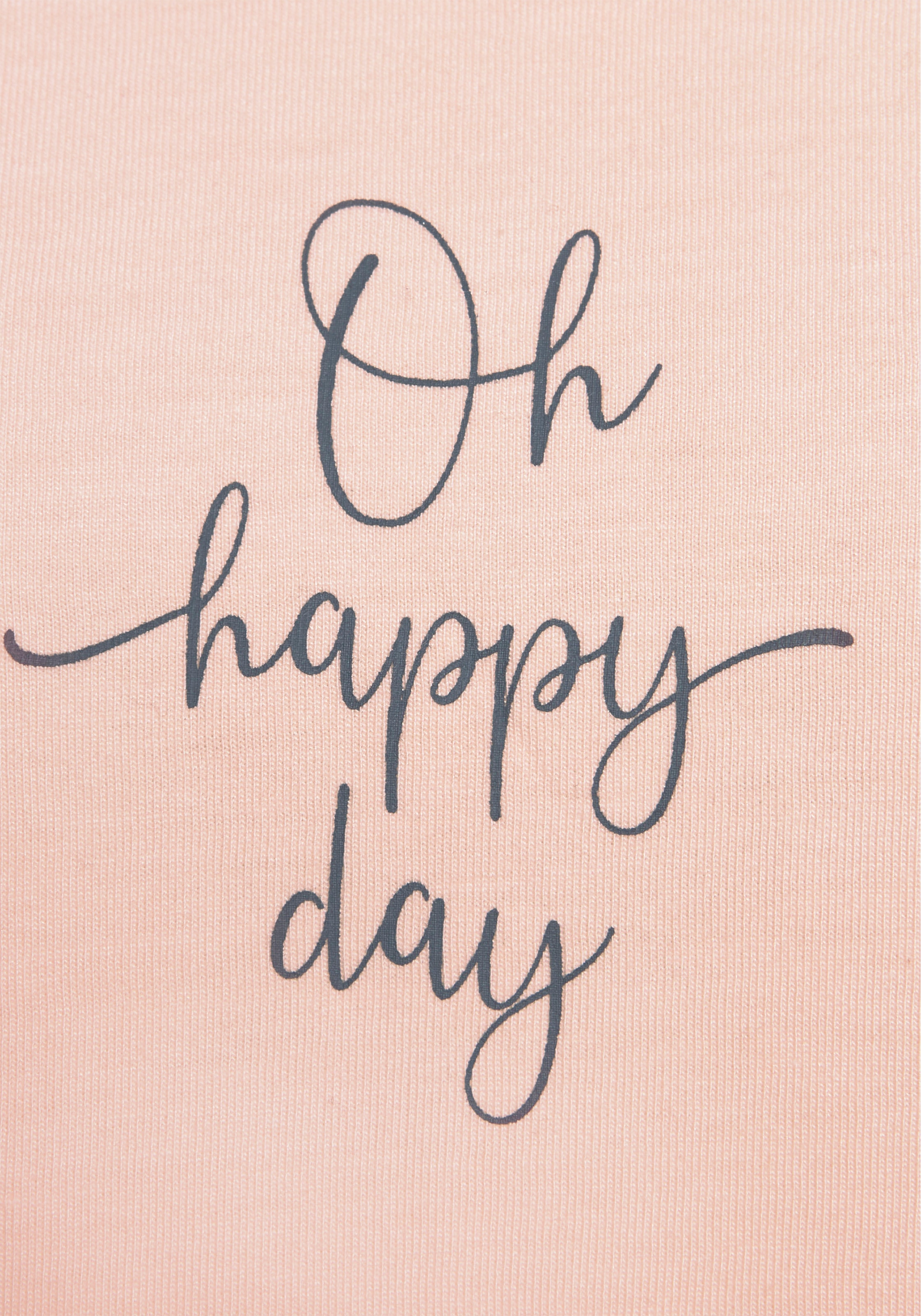 Vivance Dreams Pyjamaoberteil 1-teilig,  mit Sommer-Statementdruck