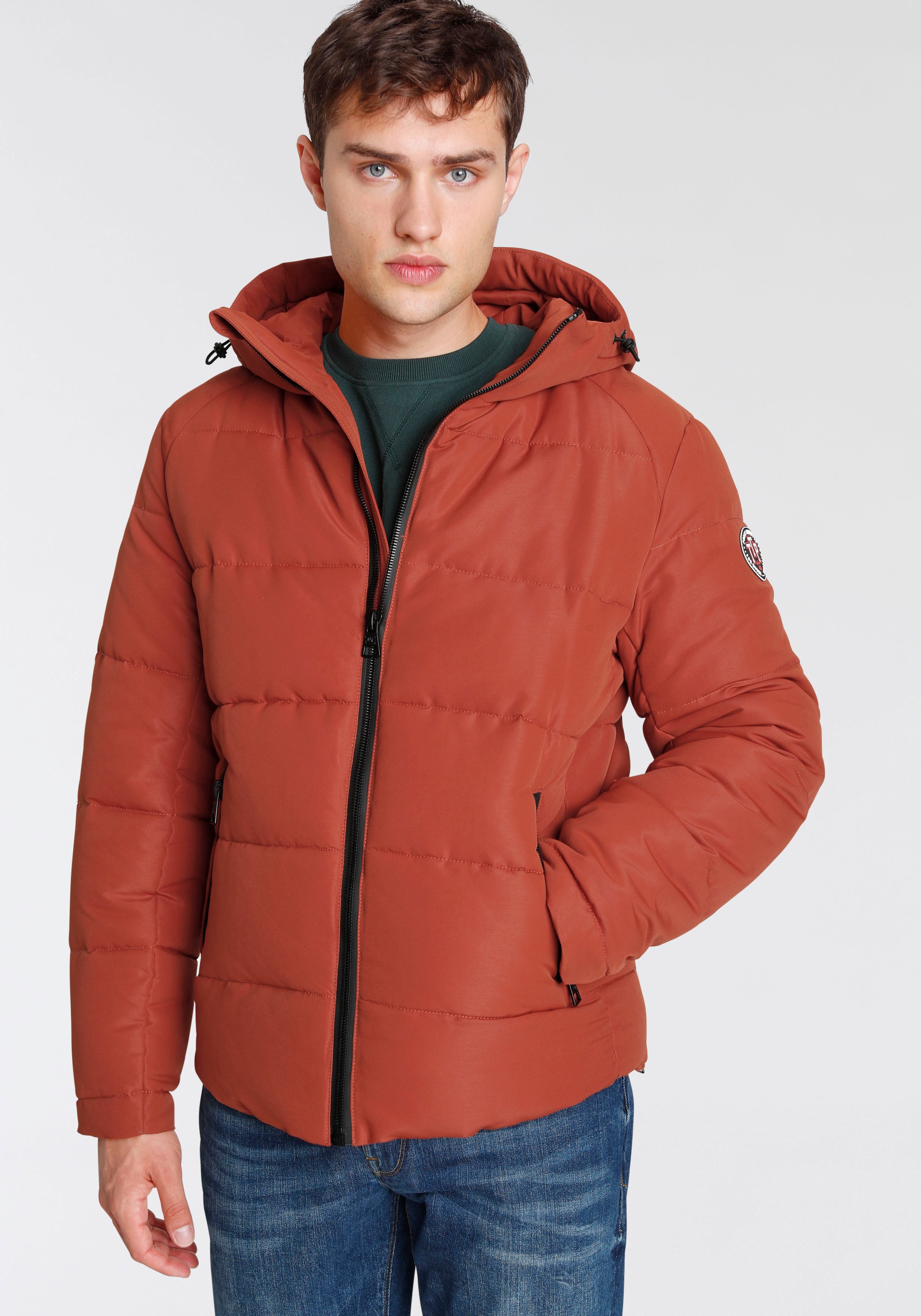 TOM TAILOR Polo Team Steppjacke, mit Kapuze, mit Kapuze kaufen