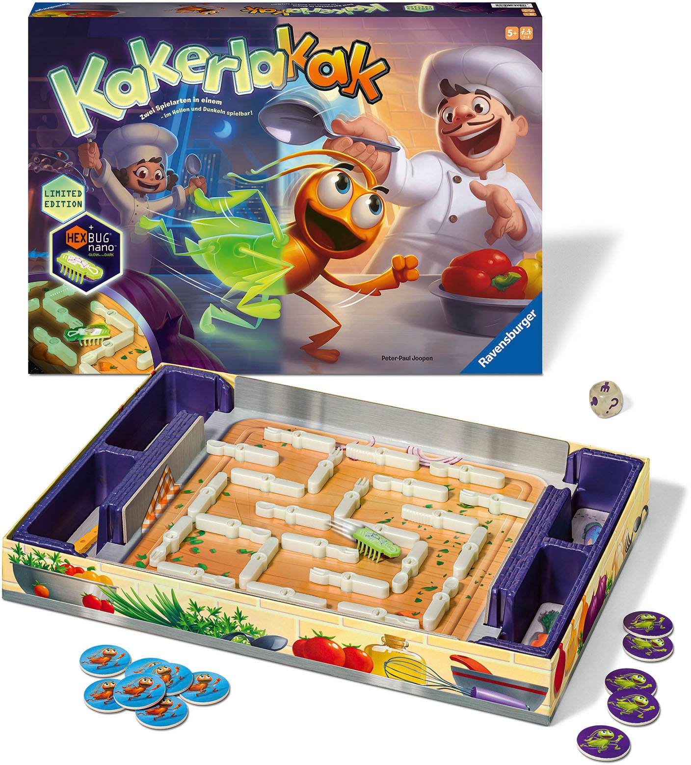 Ravensburger Spiel »Kakerlakak - Glow in the dark«, Made in Europe