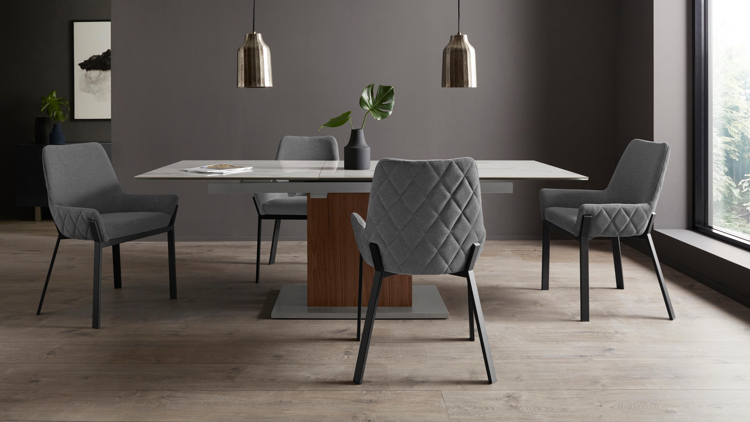 Places of Style Stuhl »Lome, TOPSELLER!«, (Set), 2 St., Webstoff