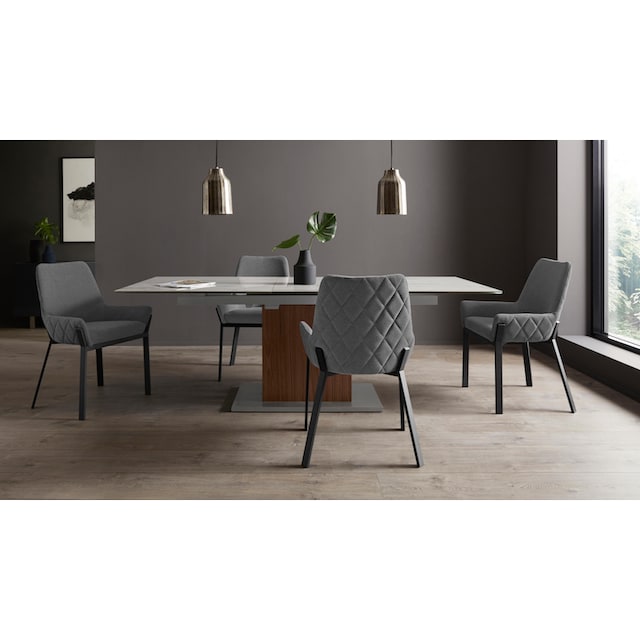 Places of Style Stuhl »Lome«, Set, 2 St., Webstoff auf Raten bestellen