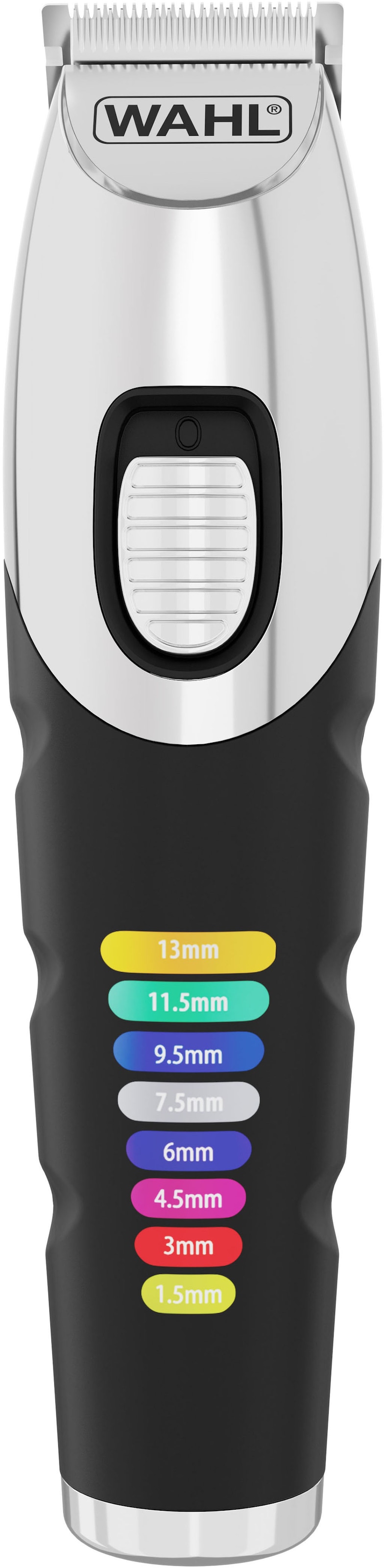 Wahl Bartschneider »Color Trim«, 9 Aufsätze, Farbcodierte Aufsteckkämme, Lithium-Ionen-Technologie, USB Aufladung