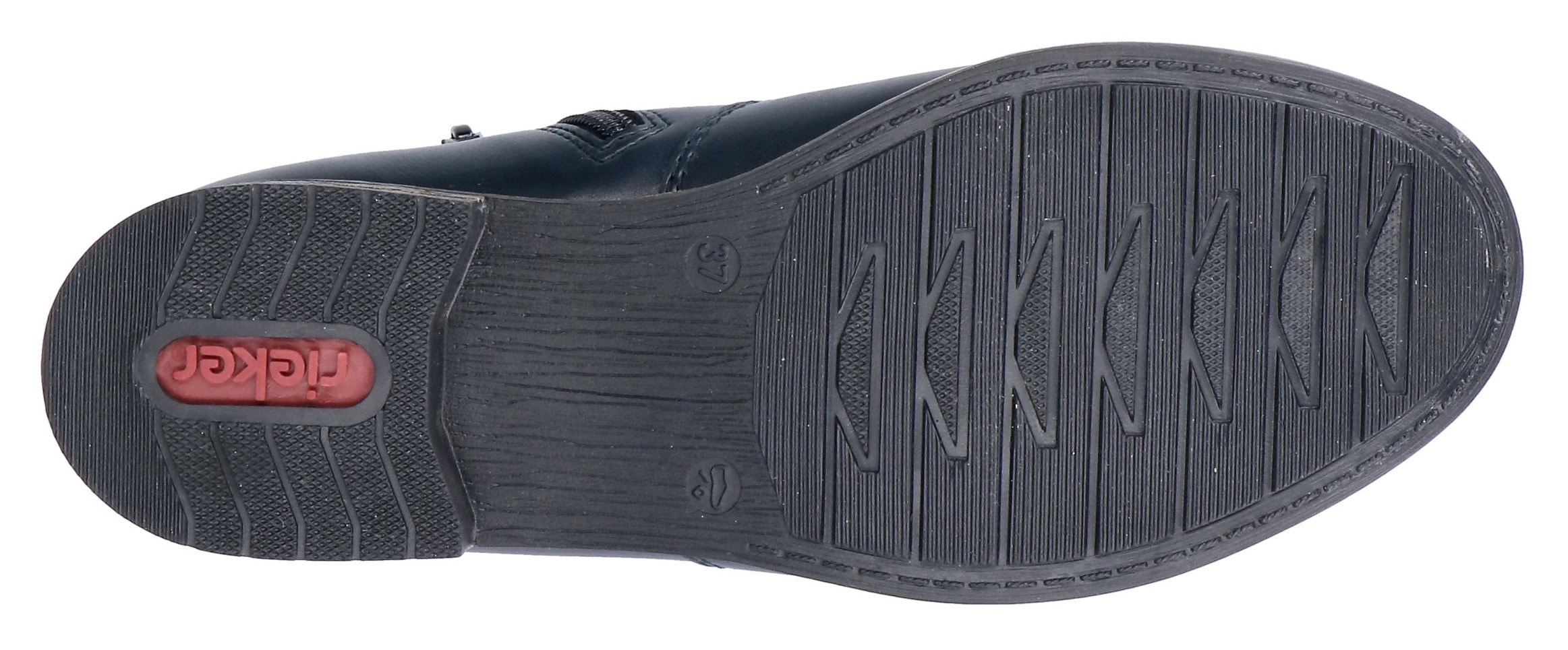 Rieker Winterstiefelette  Chelseaboots, Winterboots, Blockabsatz, mit Innenreißverschluss