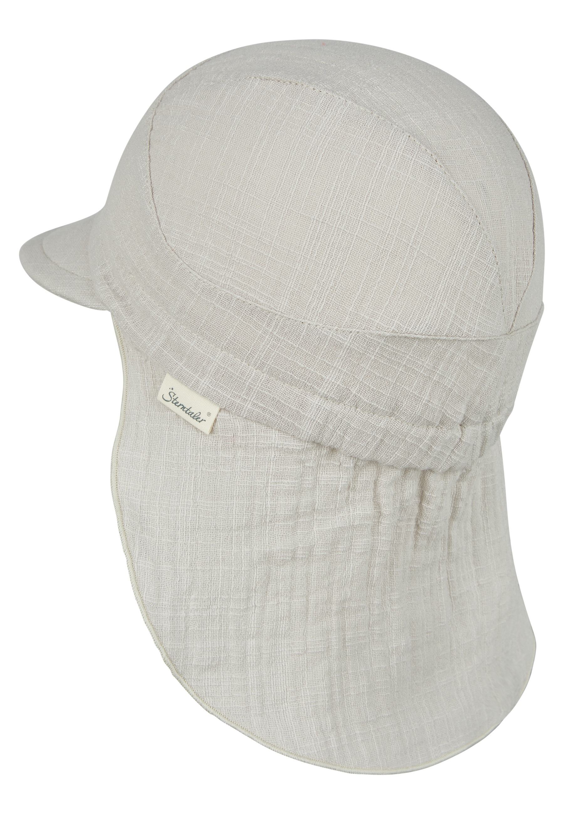 Sterntaler® Sonnenhut »Schirmmütze mit Nackenschutz uni«