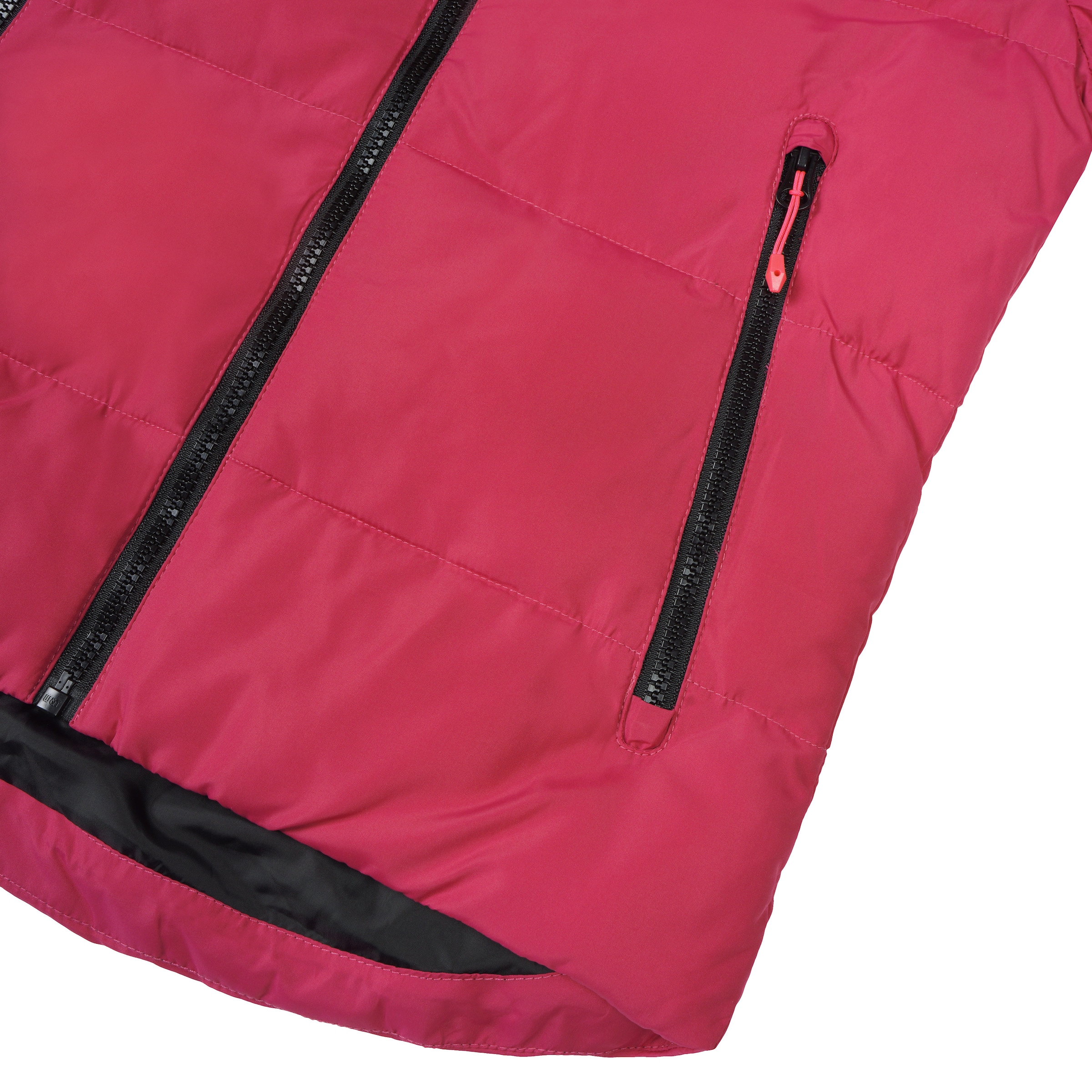 Icepeak Steppjacke »KARNAK JR - für Kinder«, mit Kapuze, mit dezenten Logoschriftzügen am Rumpfabschluss und Verschluss