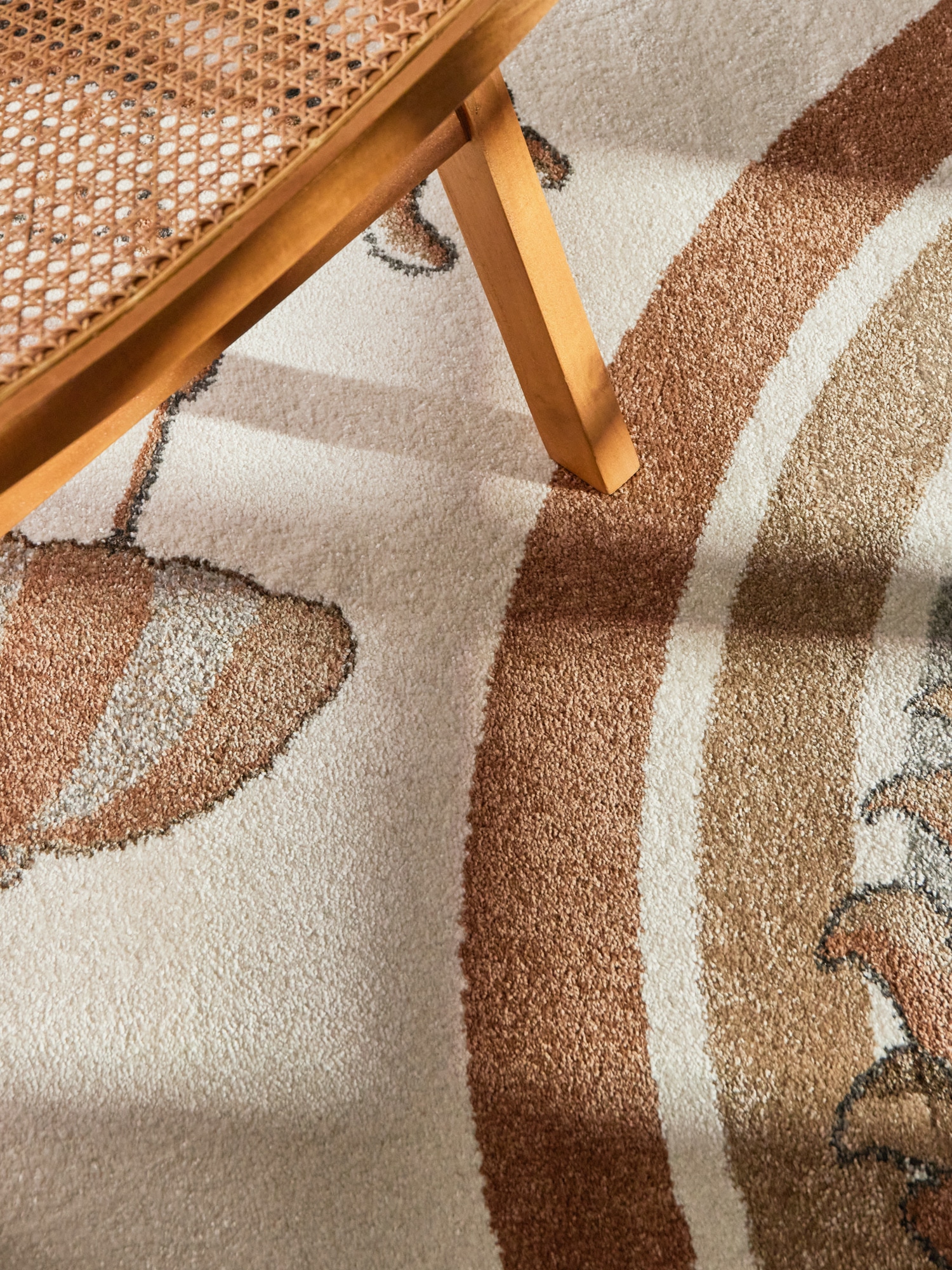 Villeroy & Boch Kinderteppich »Roar like a Lion Rainbow Party« rechteckig 9 mm Höhe Spielteppich weich, Kinderzimmer, Boho Kids Spielunterlage, Tieremotiv