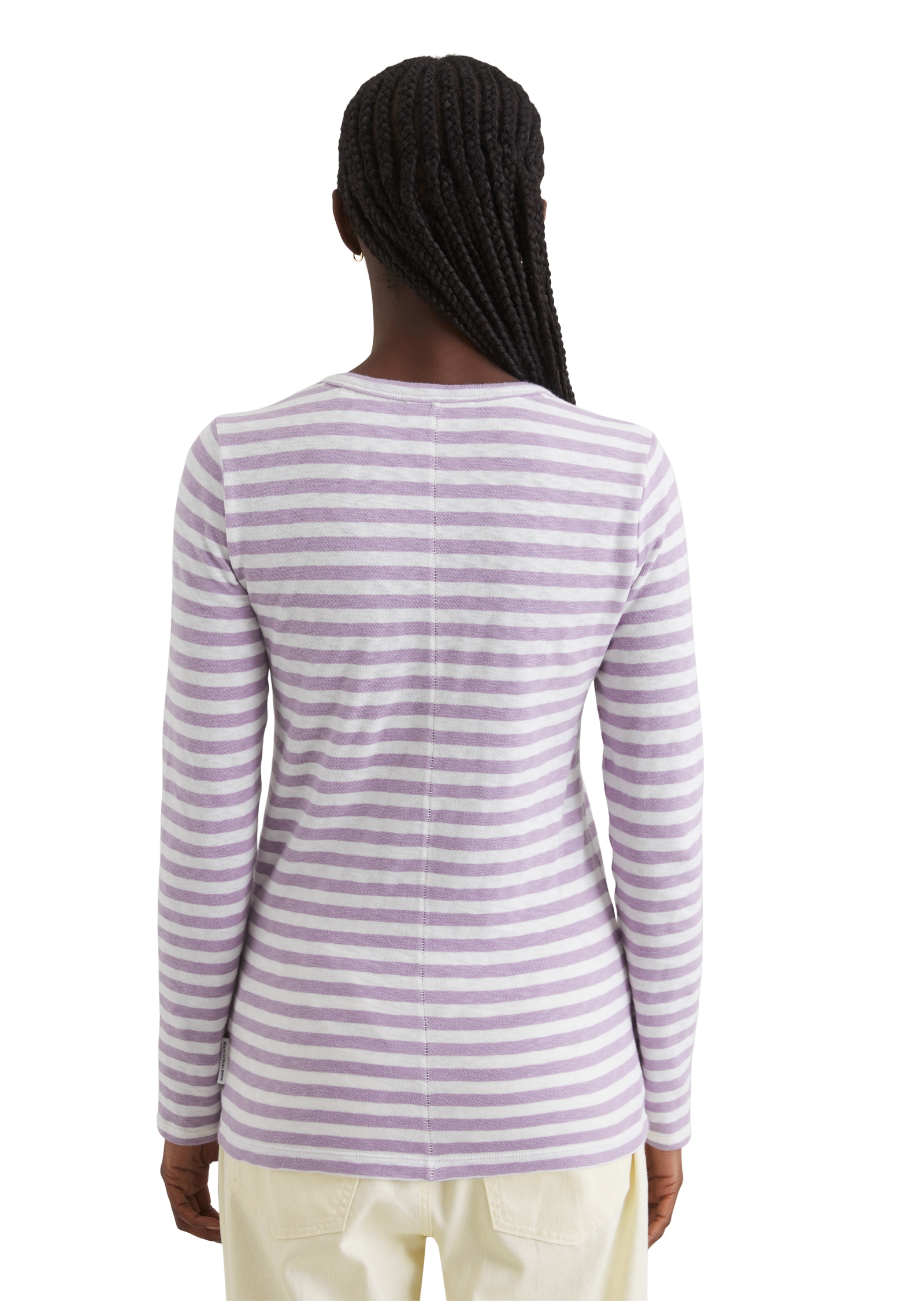 Marc O'Polo DENIM Longsleeve, modisch geringelt