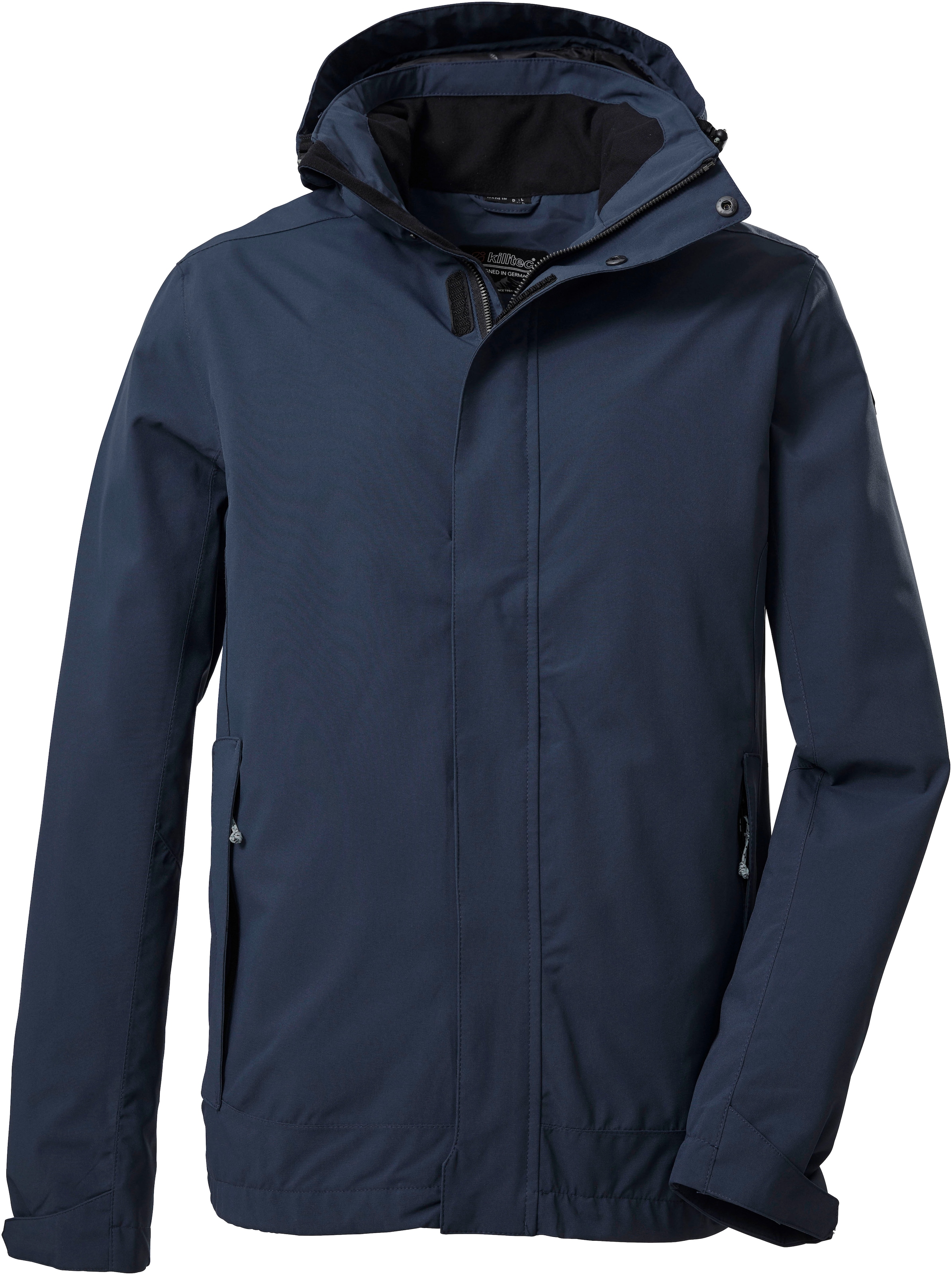 Outdoorjacke, mit Kapuze