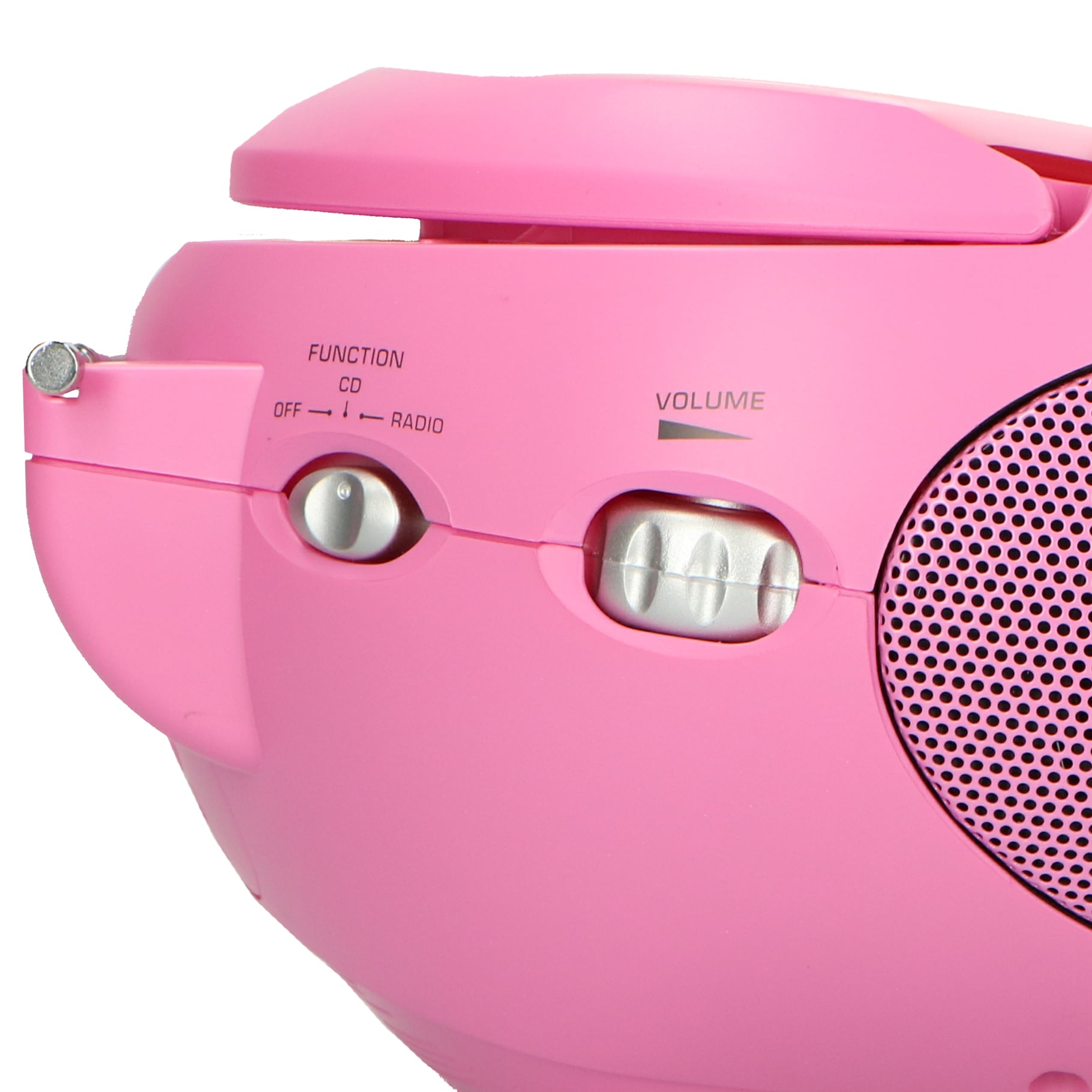 Lenco Boombox »SCD-24«, (FM-Tuner 2 W), batteriebetrieb möglich