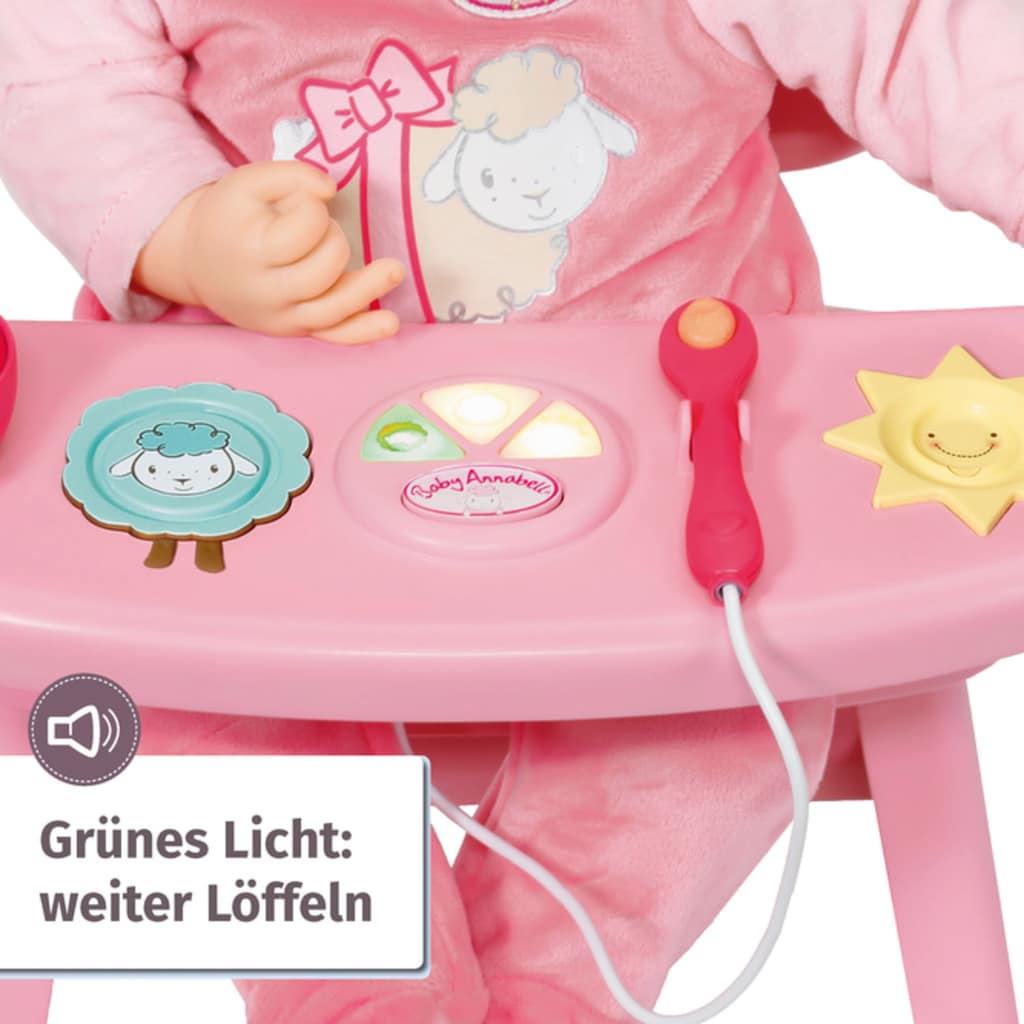 Baby Annabell Puppenhochstuhl »Lunch Time Tisch«