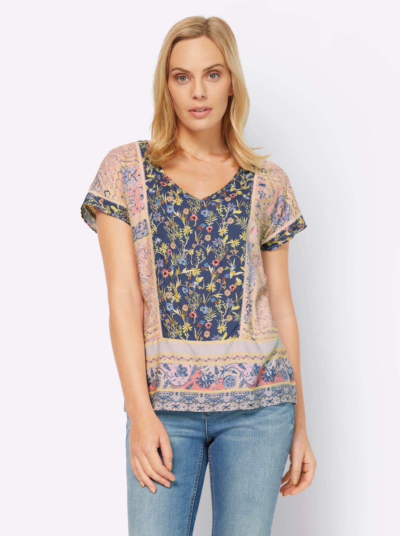 heine Druckbluse