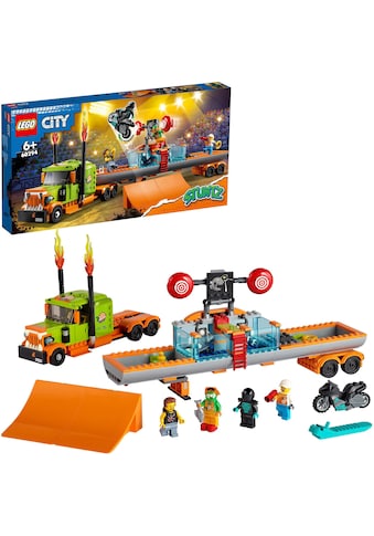 LEGO® Konstruktionsspielsteine »Stuntshow-Truck (60294), LEGO® City Stuntz«, (420 St.) kaufen