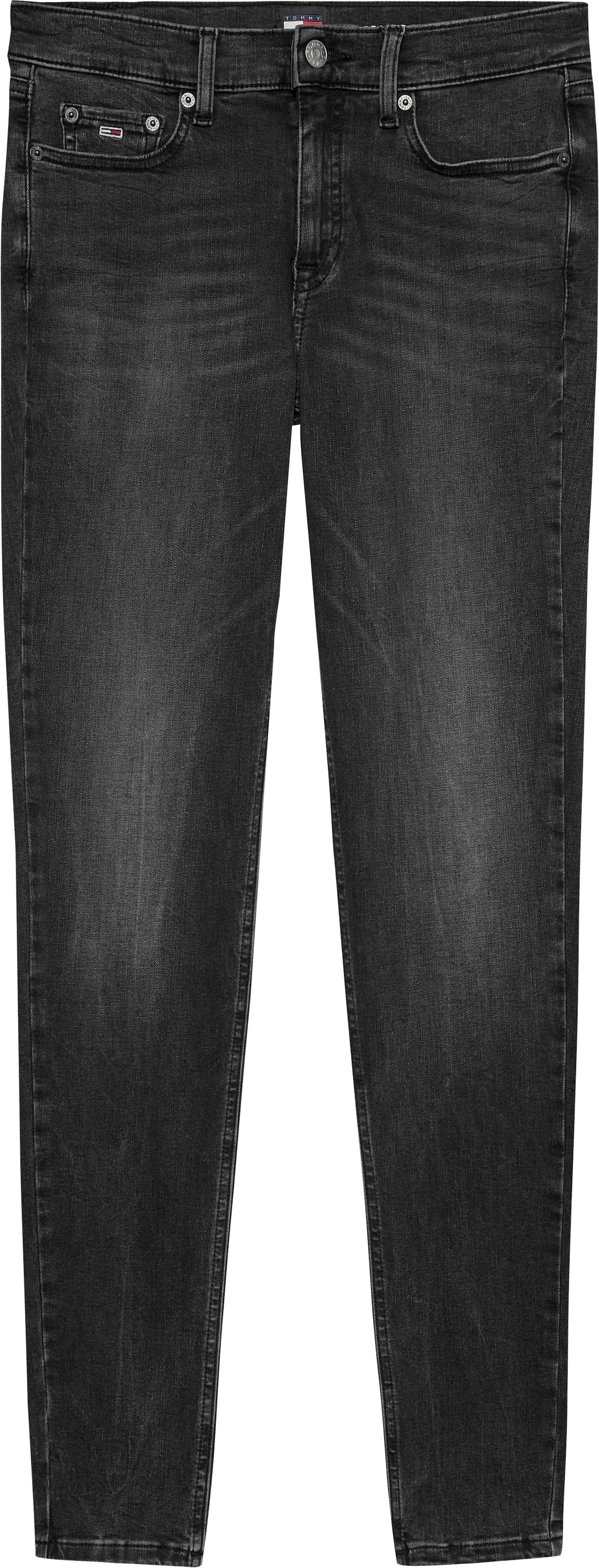 Tommy Jeans Skinny-fit-Jeans »Nora Mid Rise Skinny Fit«, mit Waschung, Logo-Badge