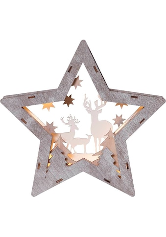 EGLO LED Stern »Weihnachtsstern, FAUNA, Weihnachtsdeko«, 1 St., Warmweiß, inkl. 10 x... kaufen