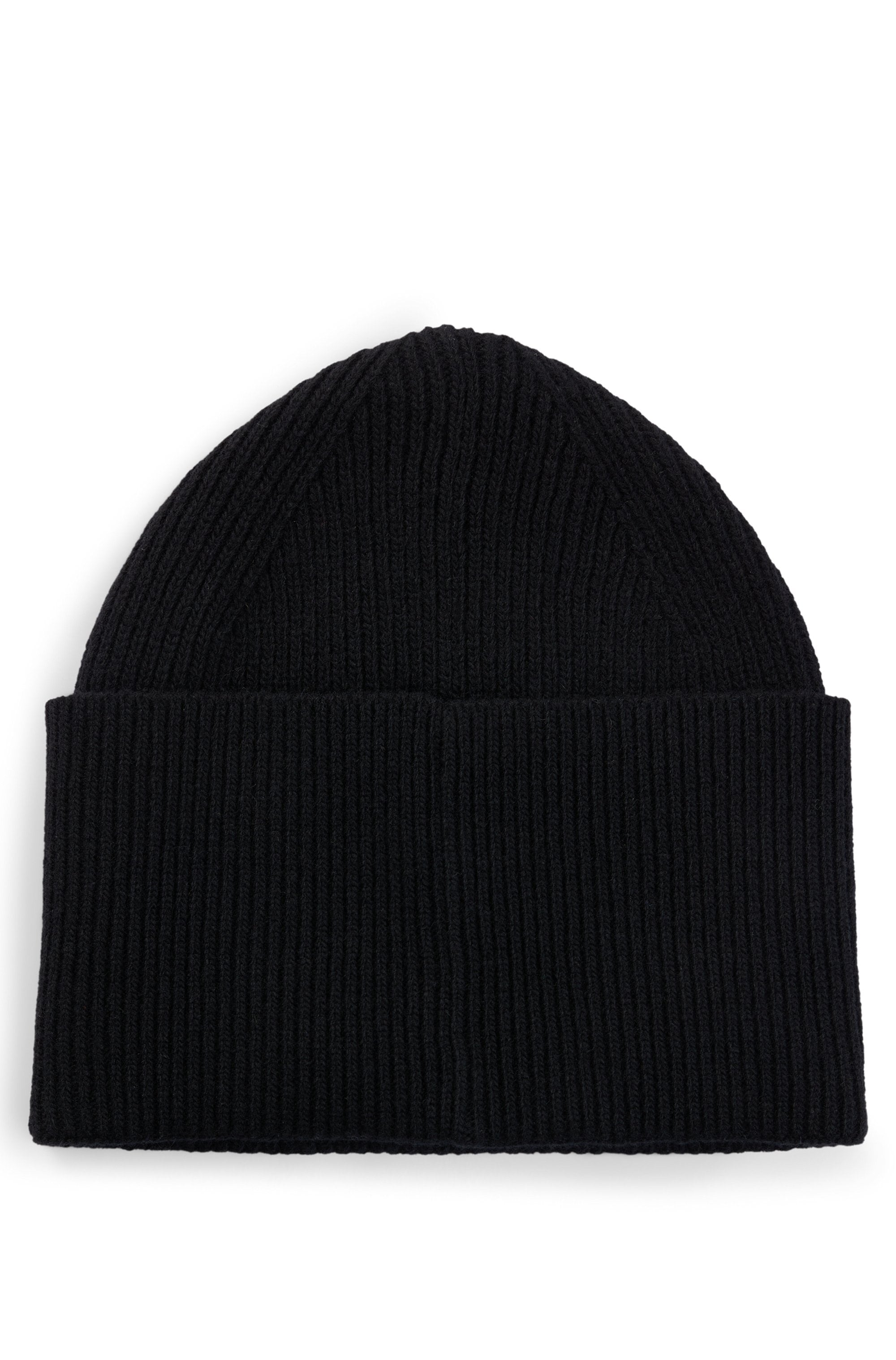 HUGO Beanie »Xaff 6«, mit Logobadge