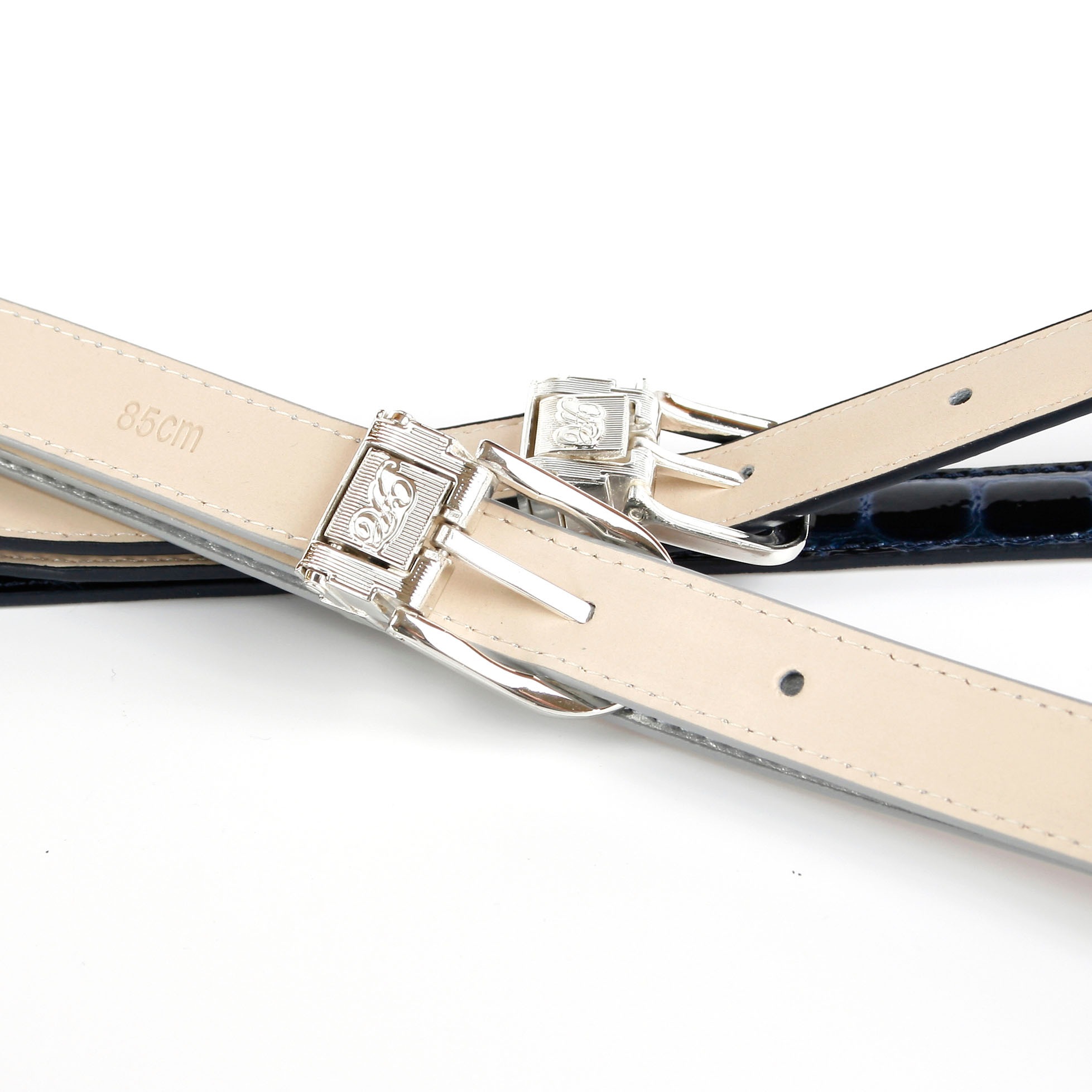 Anthoni Crown Ledergürtel 2 cm Gürtel aus innovativem Leder in 3D-Optik