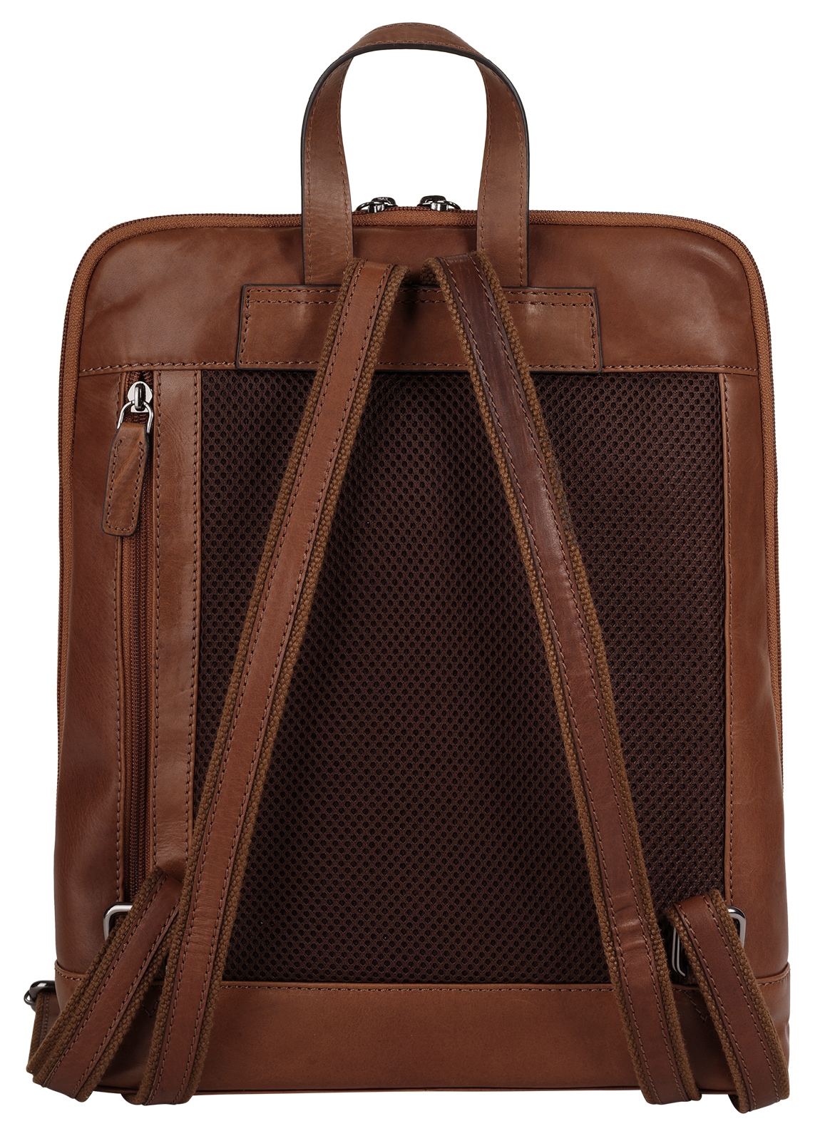 X-Zone Cityrucksack, echt Leder