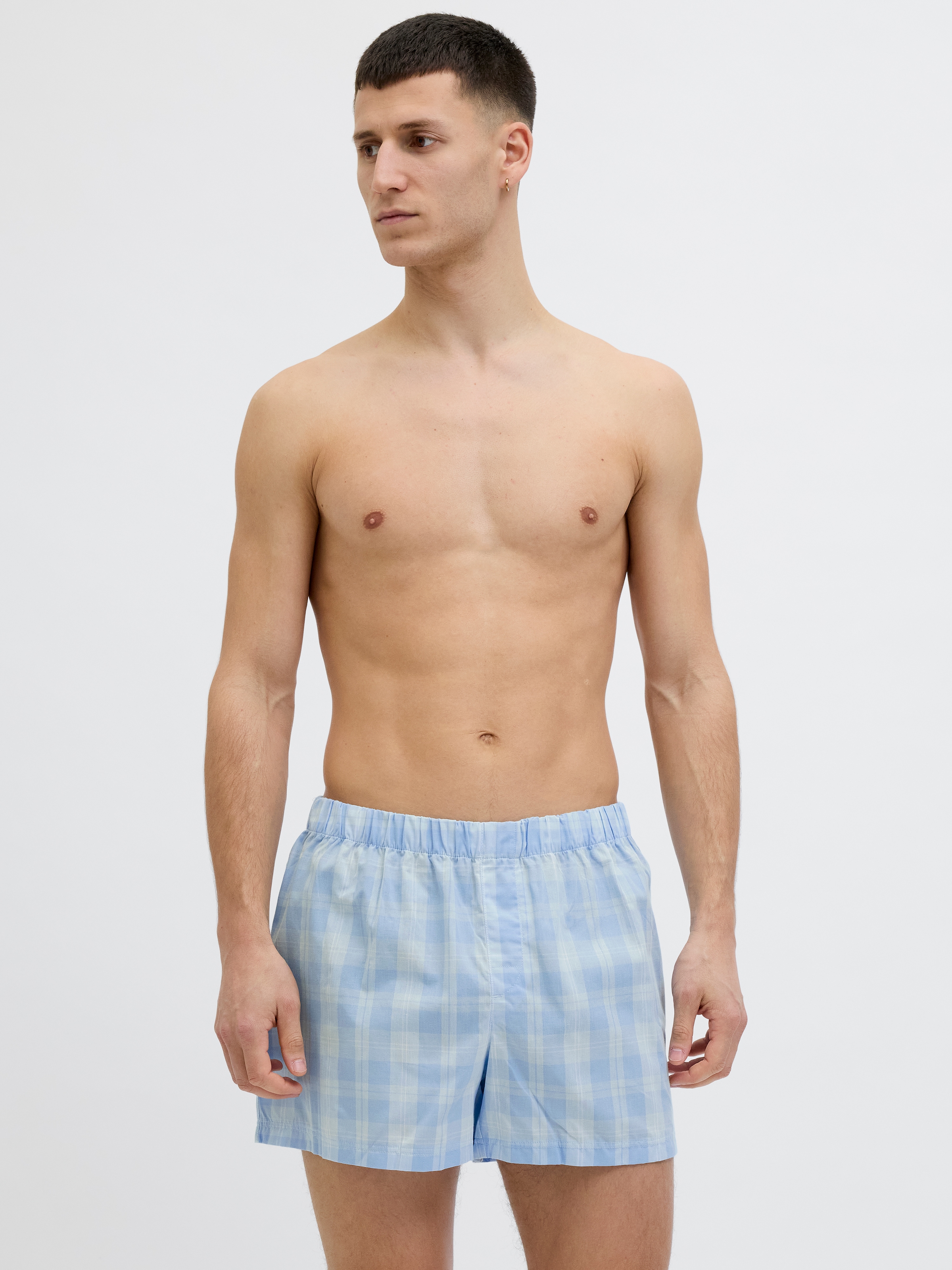 Jack & Jones Boxershorts »JACMILANO WOVEN BOXERS 5 PACK NOOS« Packung, 5 Stk. tlg.,