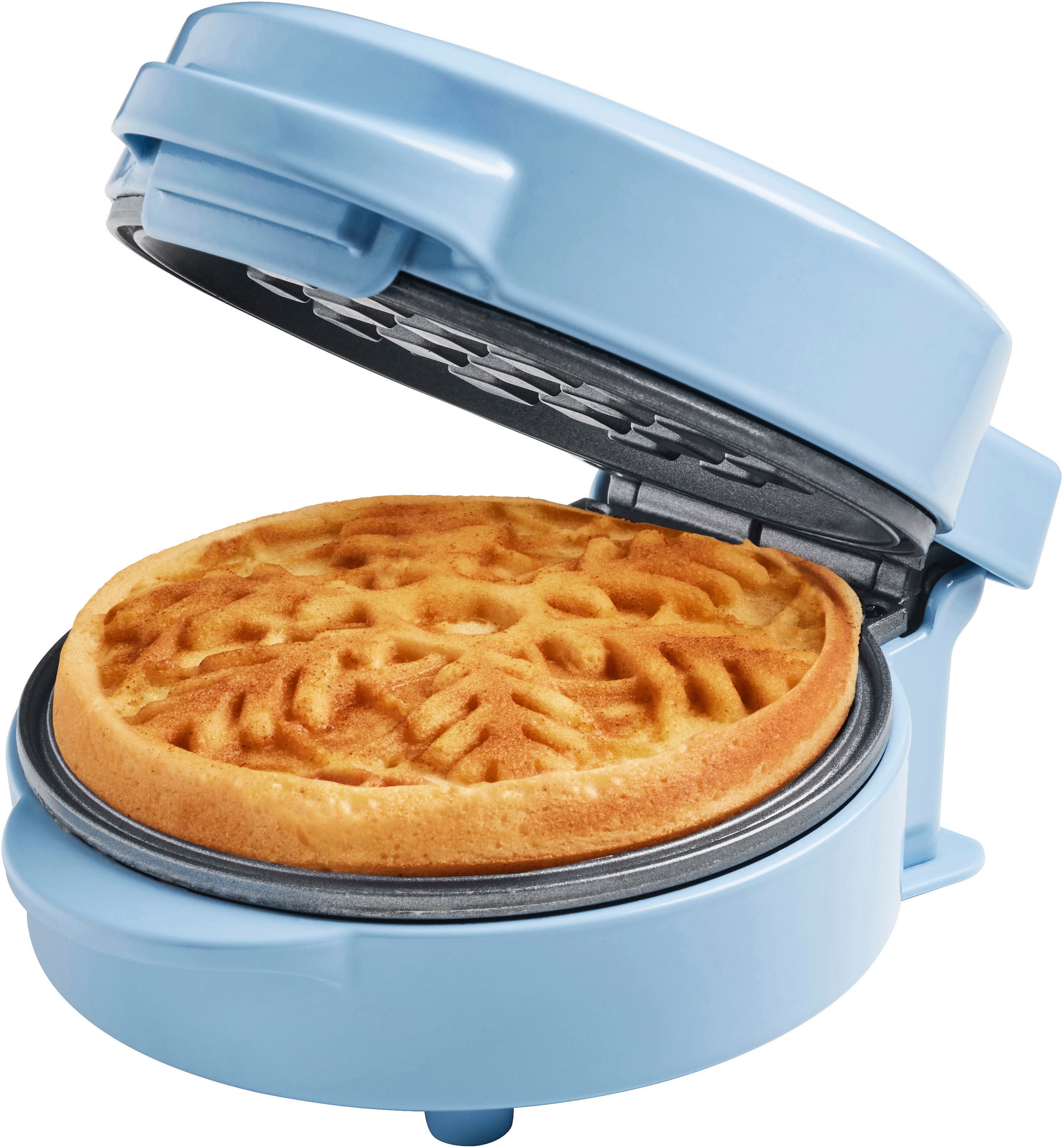 Waffeleisen »AMWF600B mit Schneeflocken-Muster, kleiner Waffelmaker«, 550 W