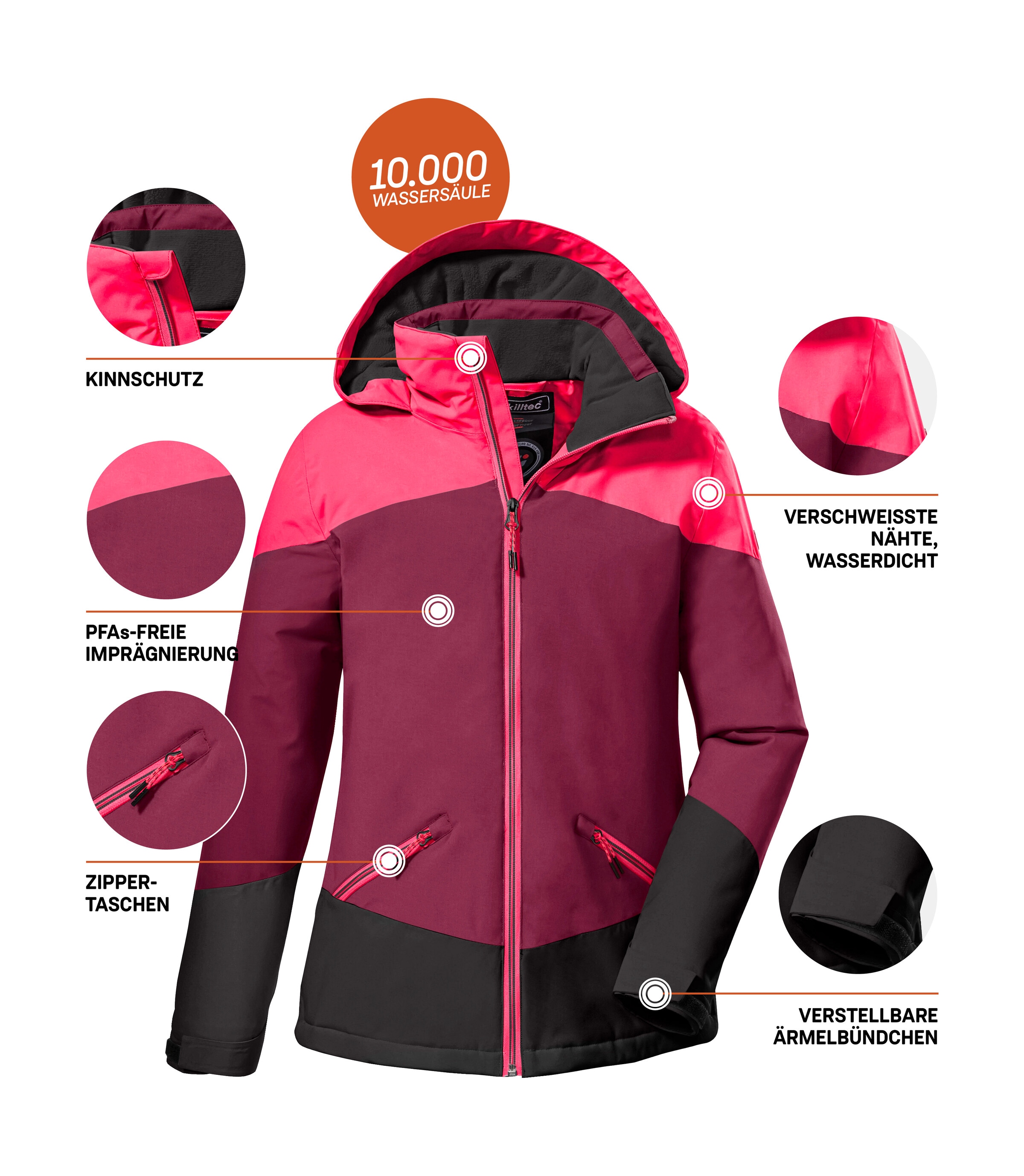 Killtec Outdoorjacke »KOW 195 GRLS JCKT«